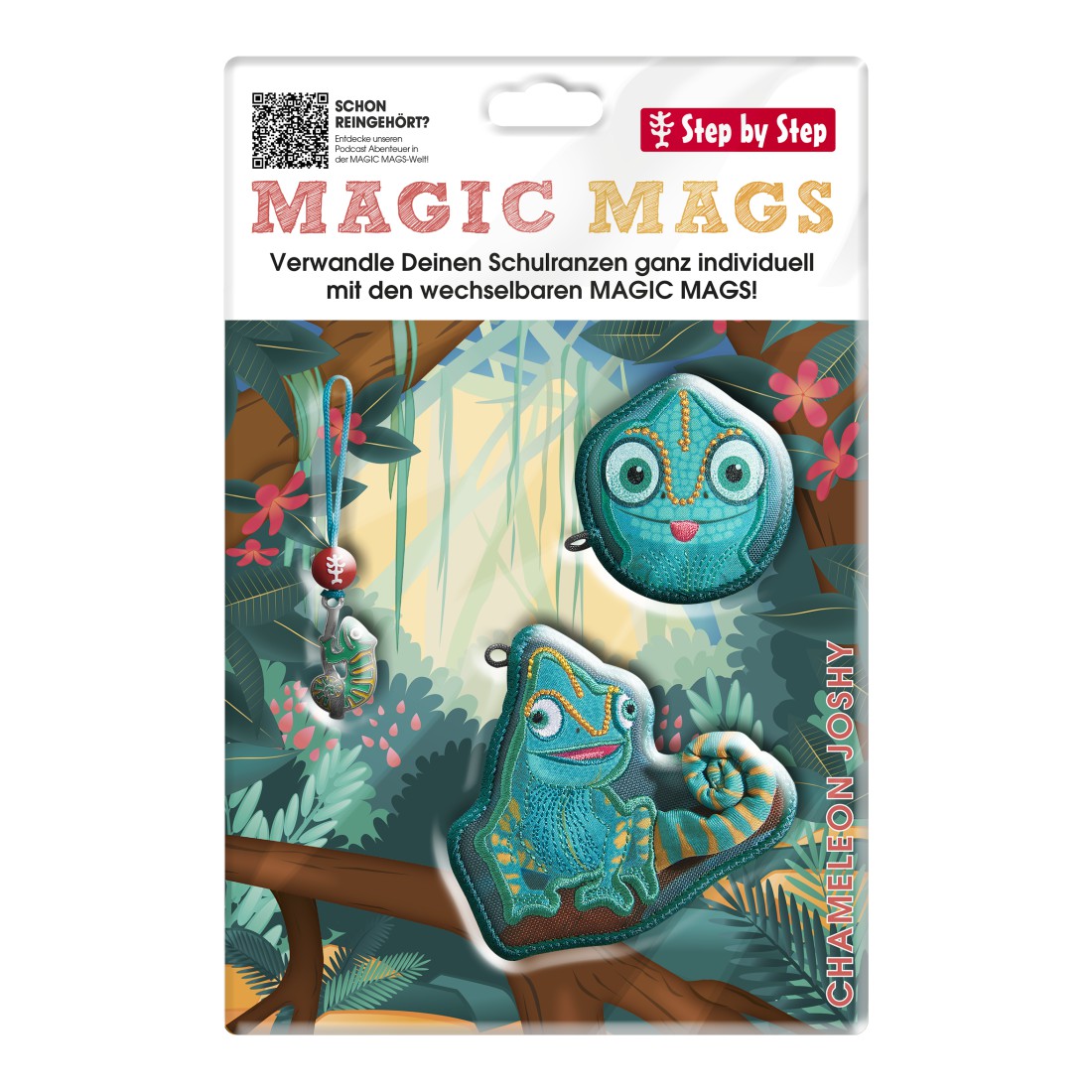 MAGIC MAGS "Chameleon Joshy" - Wechselbare Motive, 3-er Set