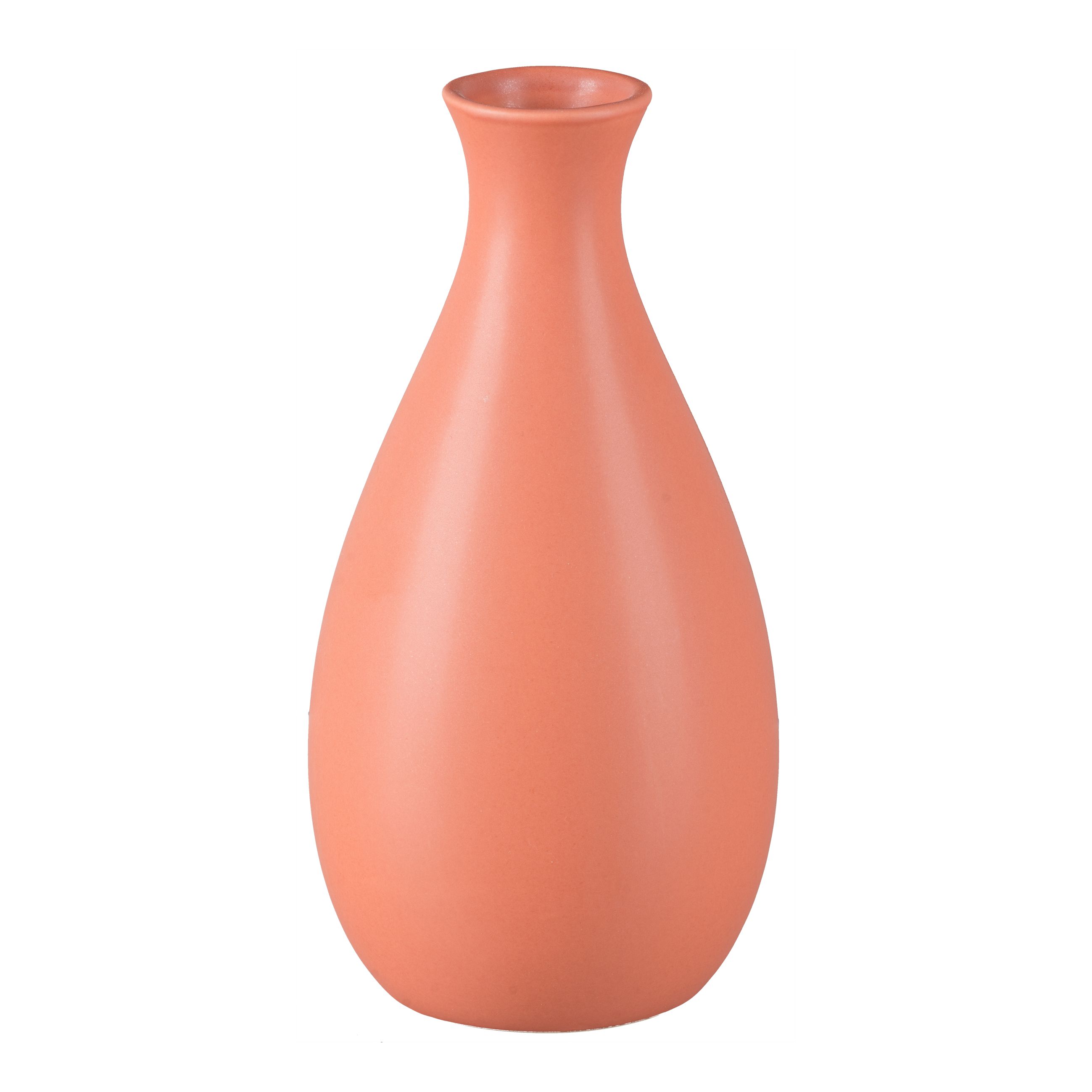 Vase - Porzellan Vase BAHIA, 20x10x10cm, Lachs