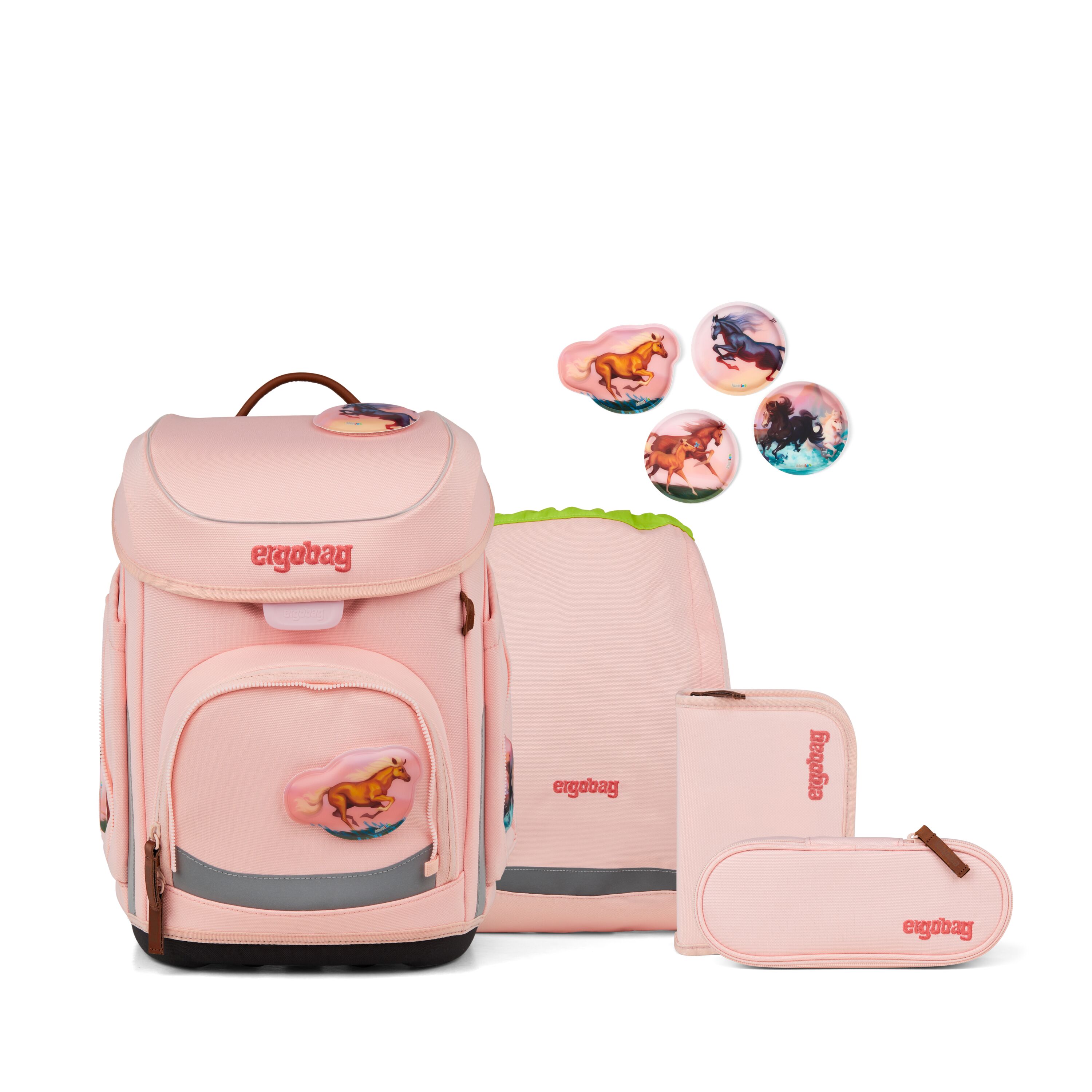 ergobag cubo Schulranzenset UnzähmBär - cubo (2026)