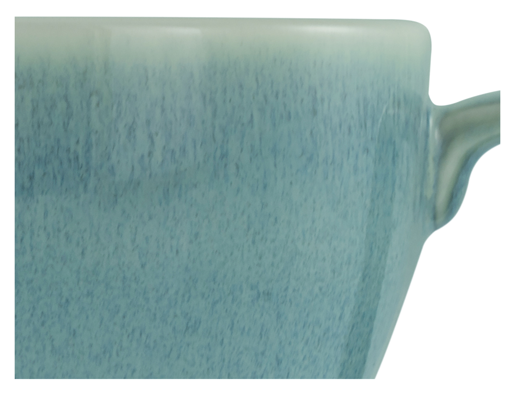 Cappuccinotasse, 10,5x7x10,5 cm - Caldera, eisblau