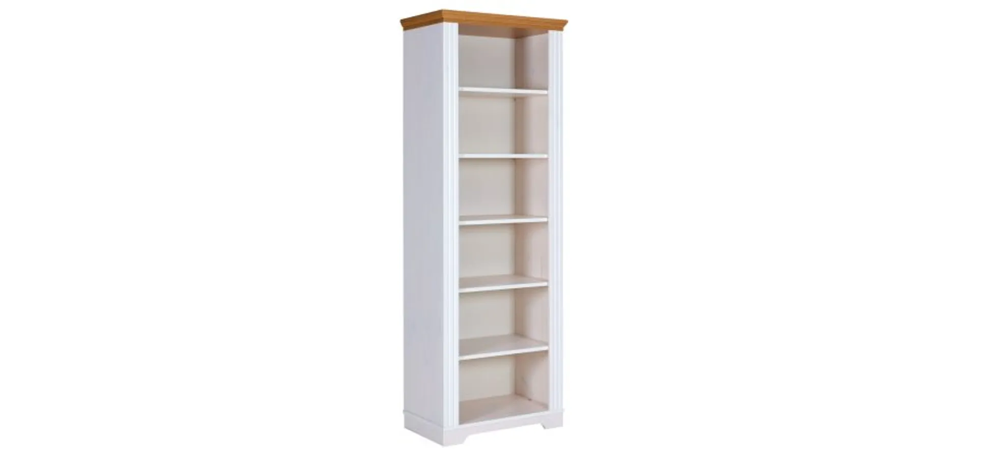 Regal - B ca. 68 cm, Weiß, Oak Colori