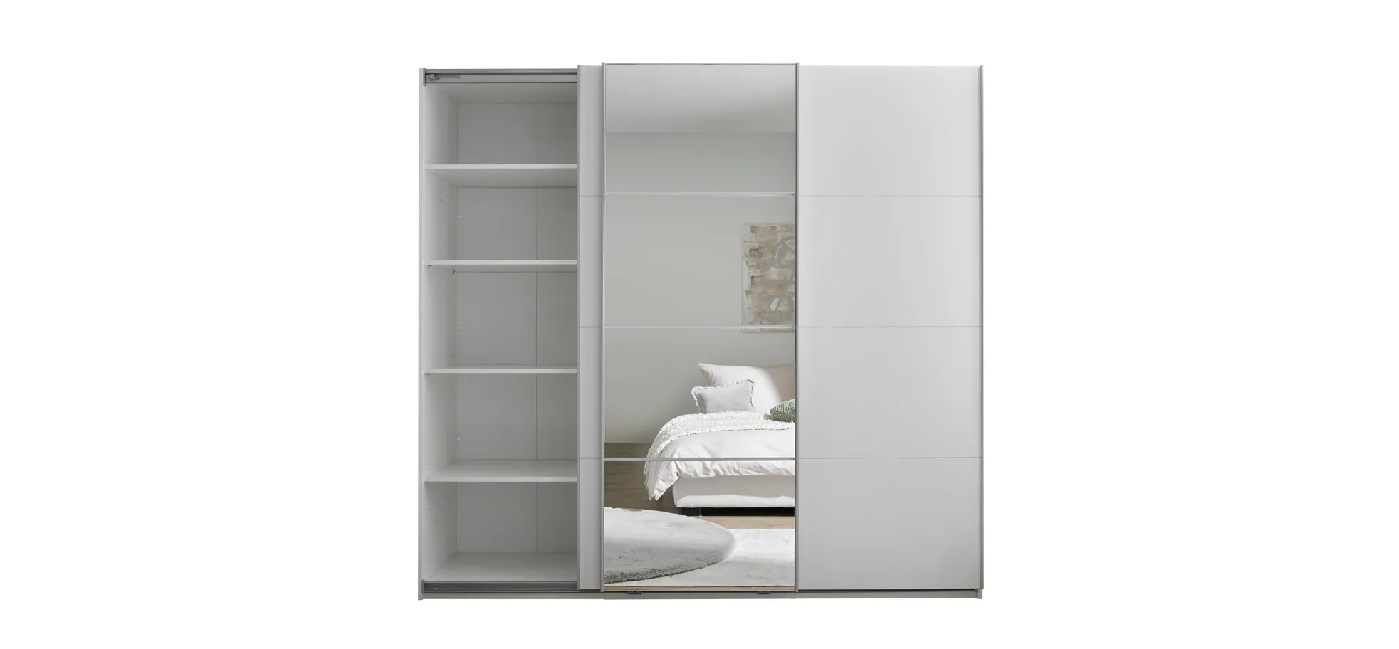 Schwebetürenschrank, weiß - MyStyle 3056 Schwebetürenschrank, weiß - MyStyle 3056