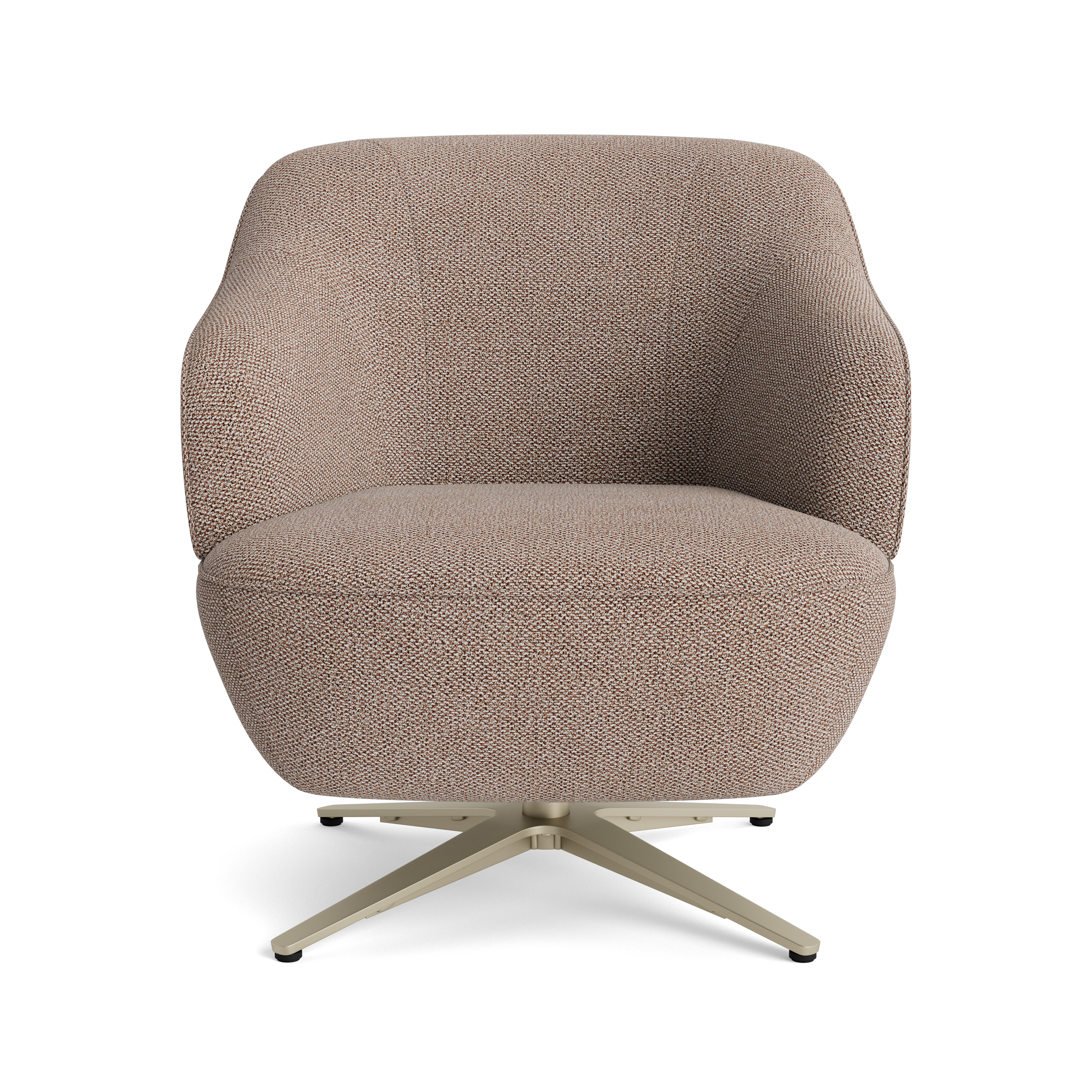 Drehsessel, Stoff Kupfer - Global Family Burela