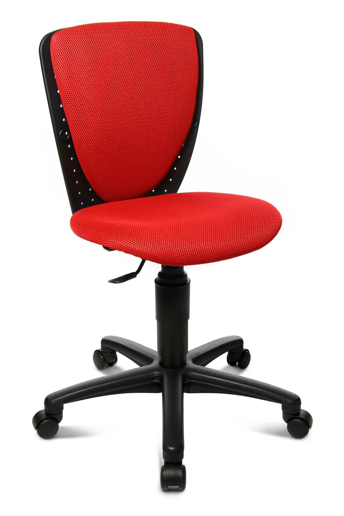 Kinder-Drehstuhl, schwarz/rot - High S´cool 3