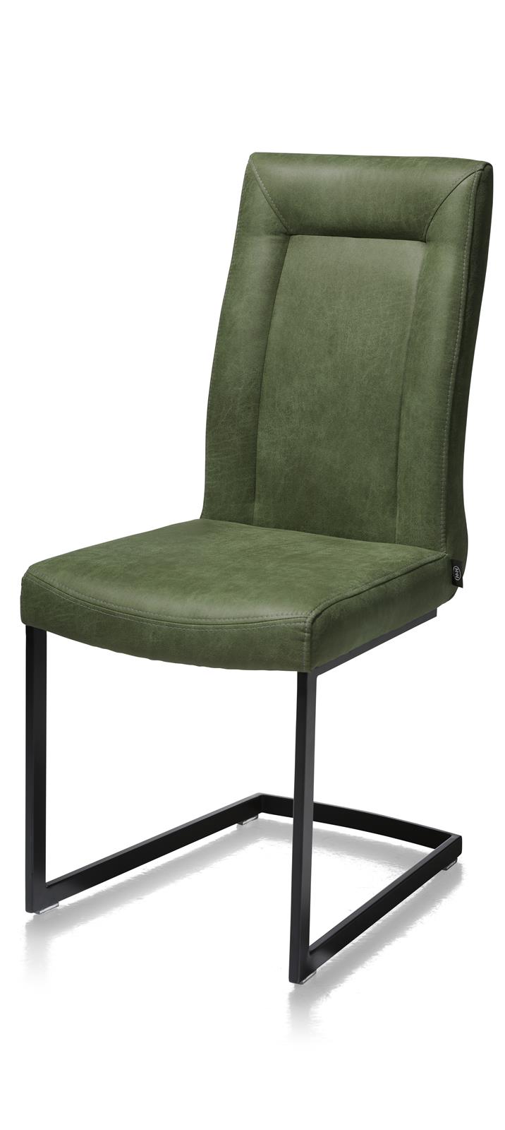 Schwingstuhl, Stoff Secilia green - Malene/Malvino