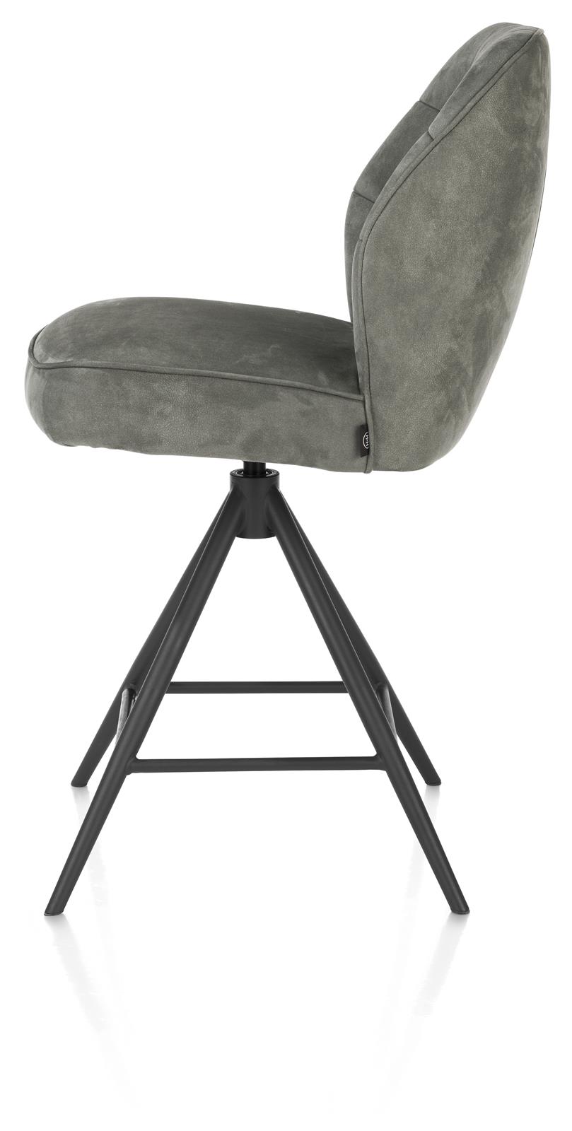 Tresenstuhl, Stoff Olive, drehbar - Bell