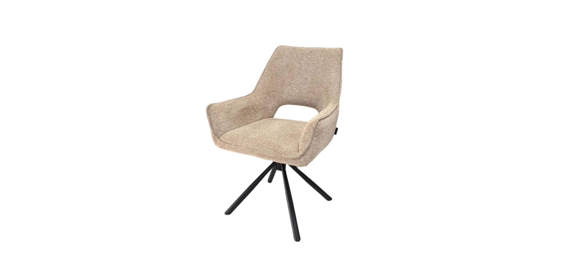 Armlehnstuhl, braun - Maresa