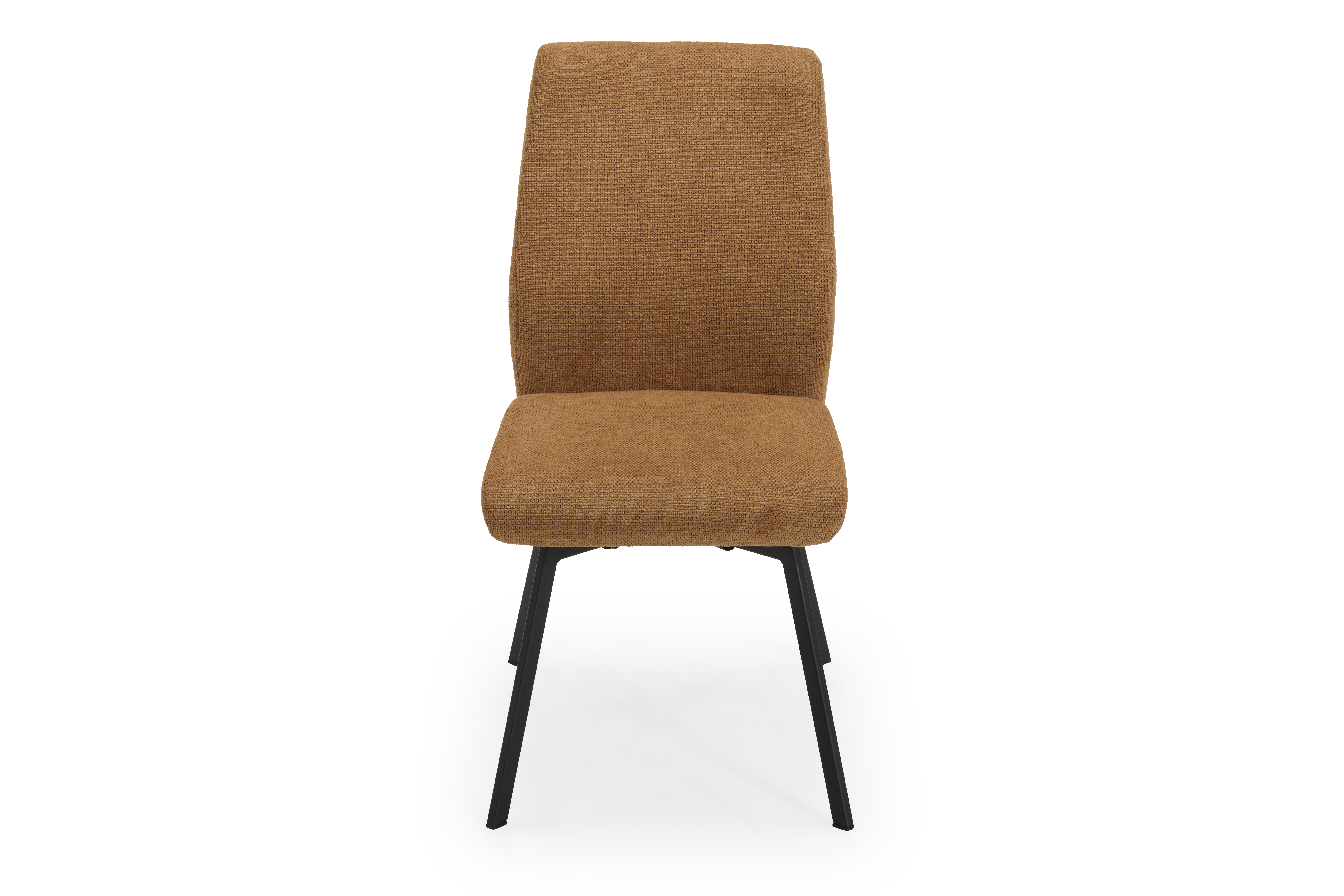 Esszimmerstuhl, Stoff Cognac, 2er-Set - LS26 Praia