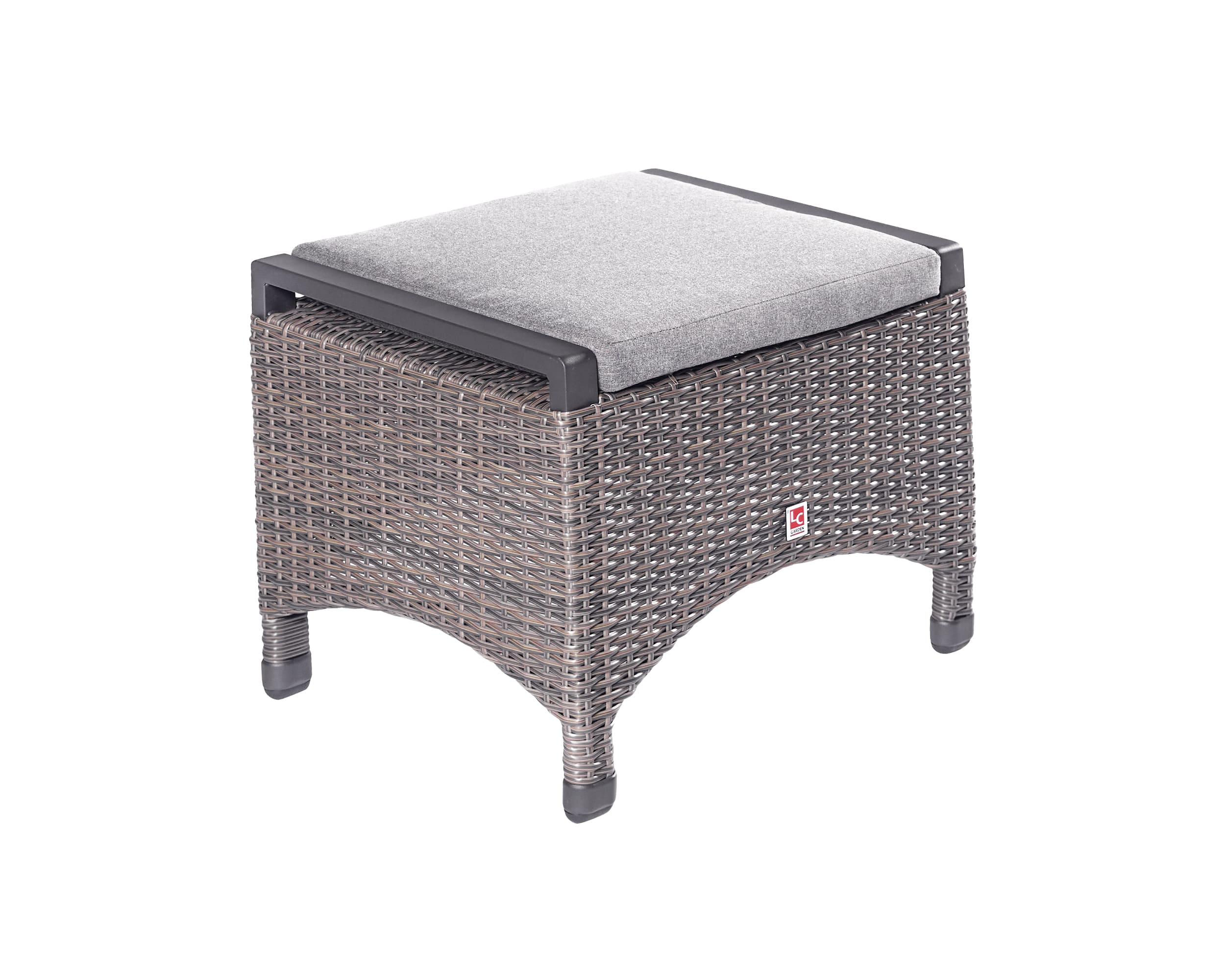 Dining Hocker, Omega braun Geflecht - Komido