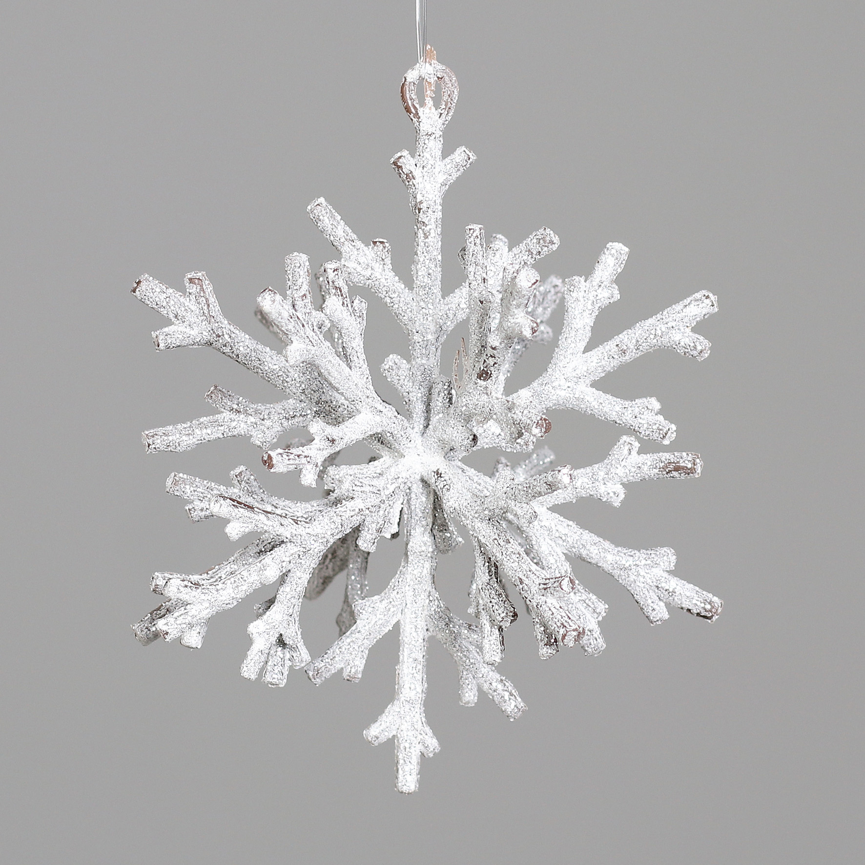 Weihnachtshänger Schneeflocke - 14 cm