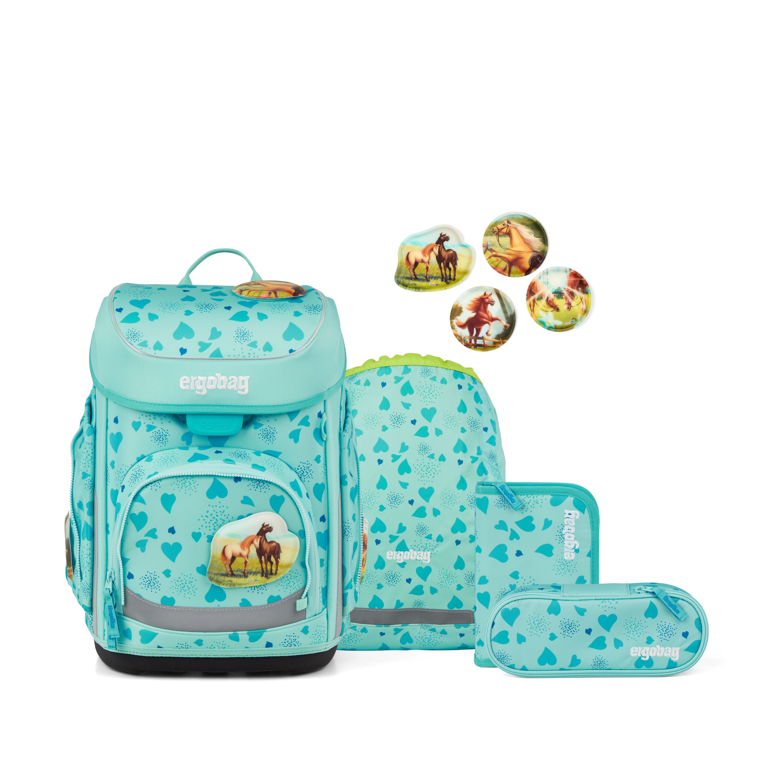 ergobag Schulranzenset ReitBärtraum - cubo
