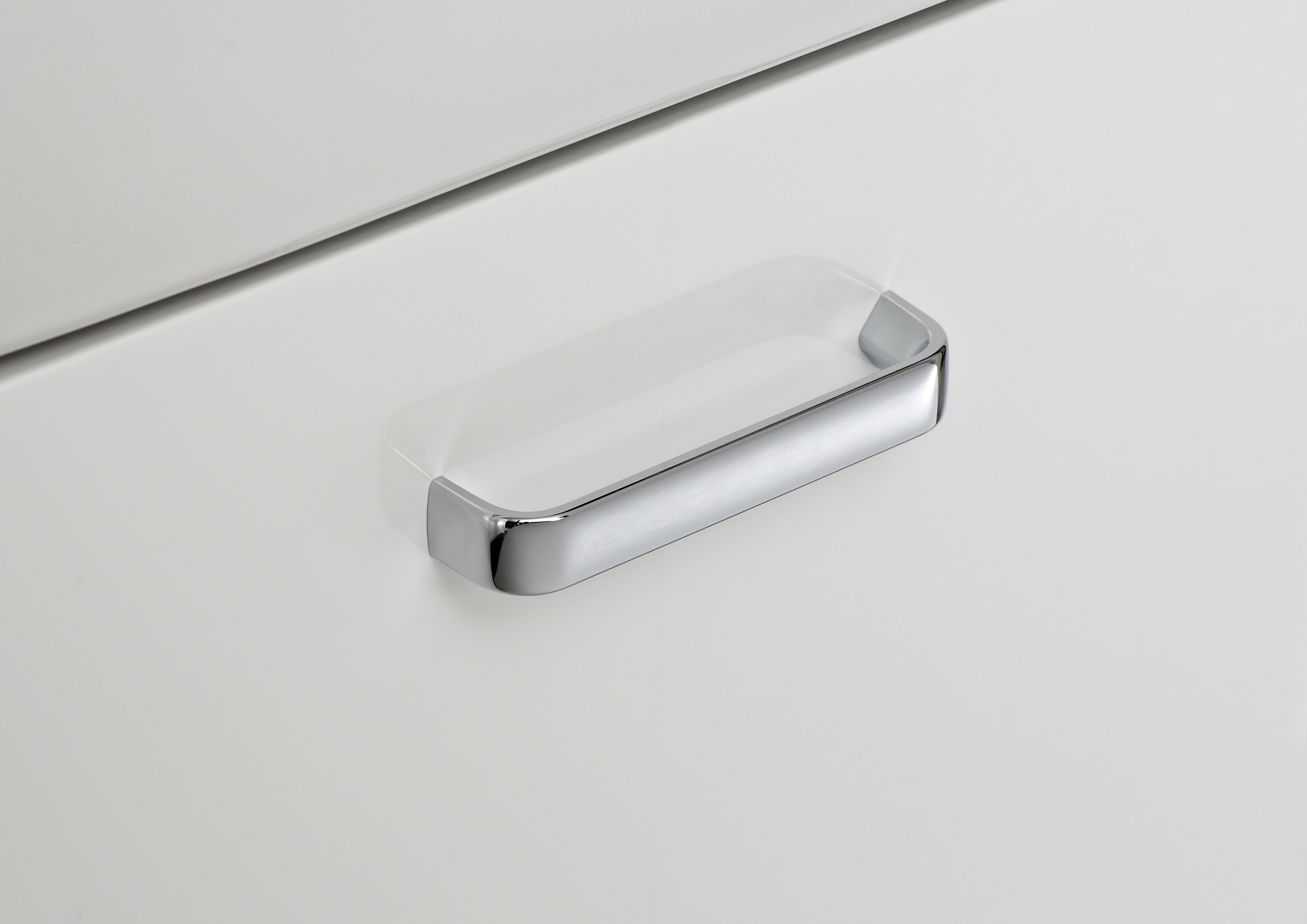 Unterschrank, weiß HG, 1 Tür, 1 Schub - PIOLO Quickset