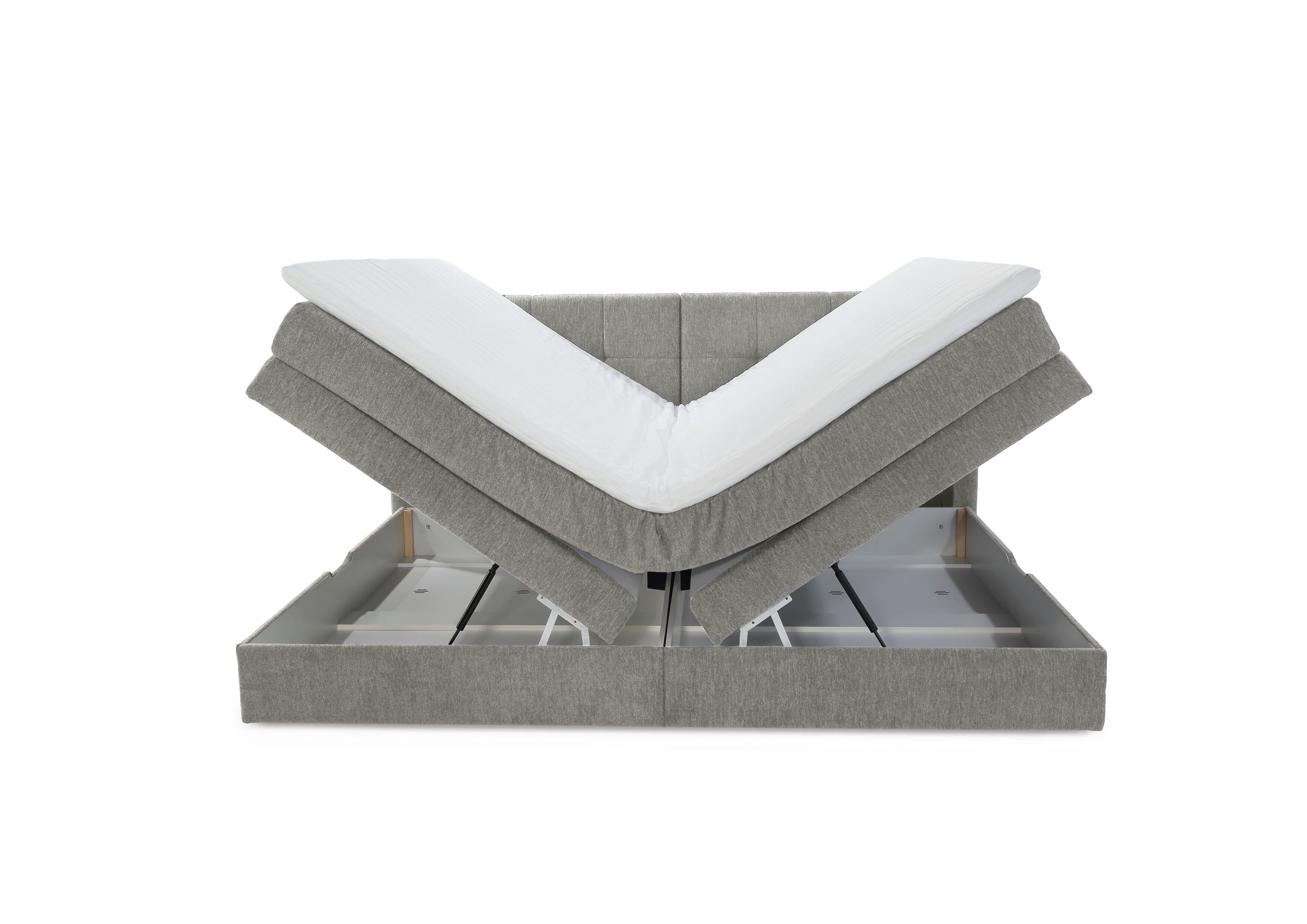 Familien - Boxspringbett, grau - MyStyle 3059