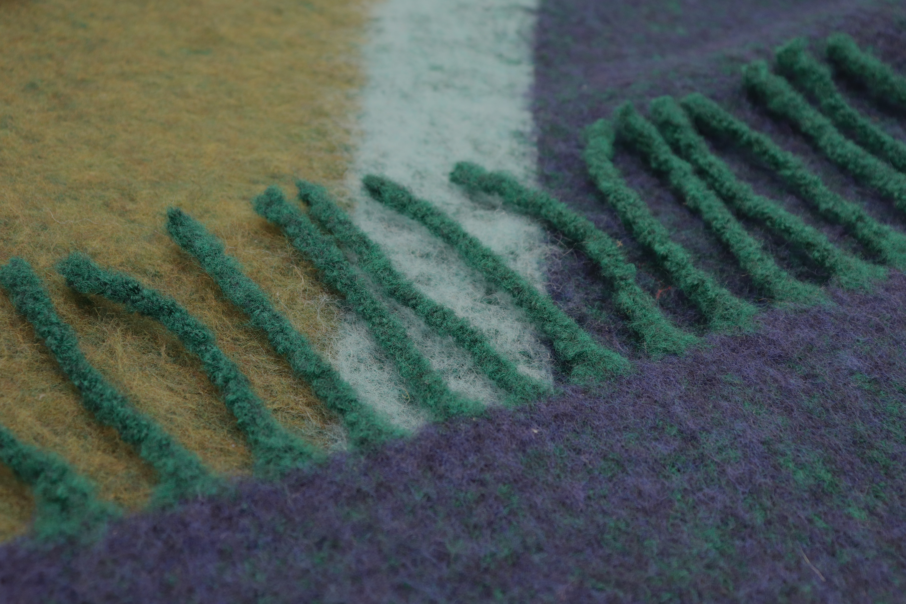 Plaid Mohair Look - 130 x 170 cm