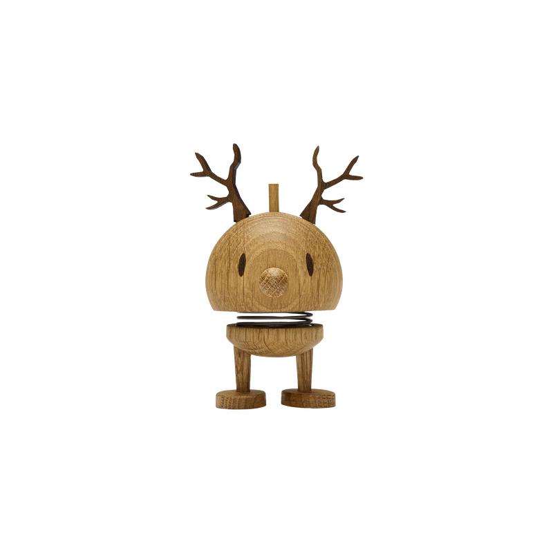 Hoptimist Reindeer Bumble S Oak - ca. 5,9x6,4x9,5cm