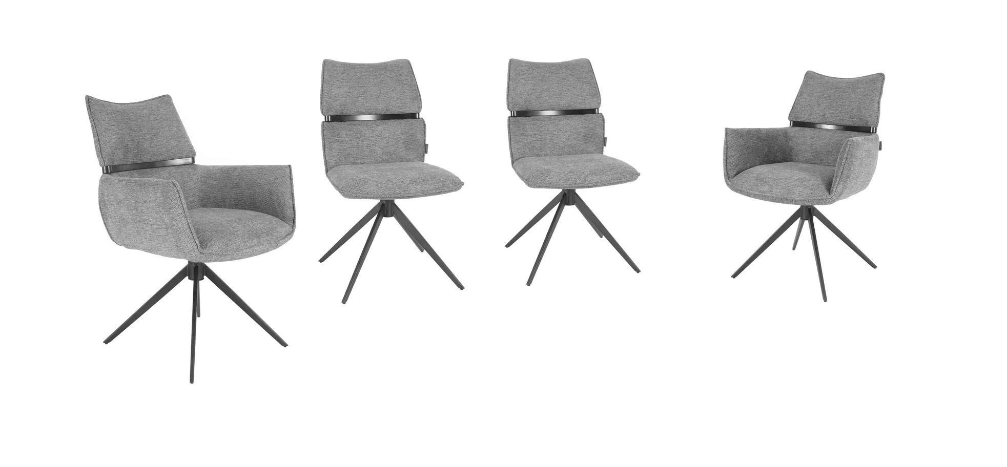 Armlehnstuhl, drehbar 360° autoreturn - Marja