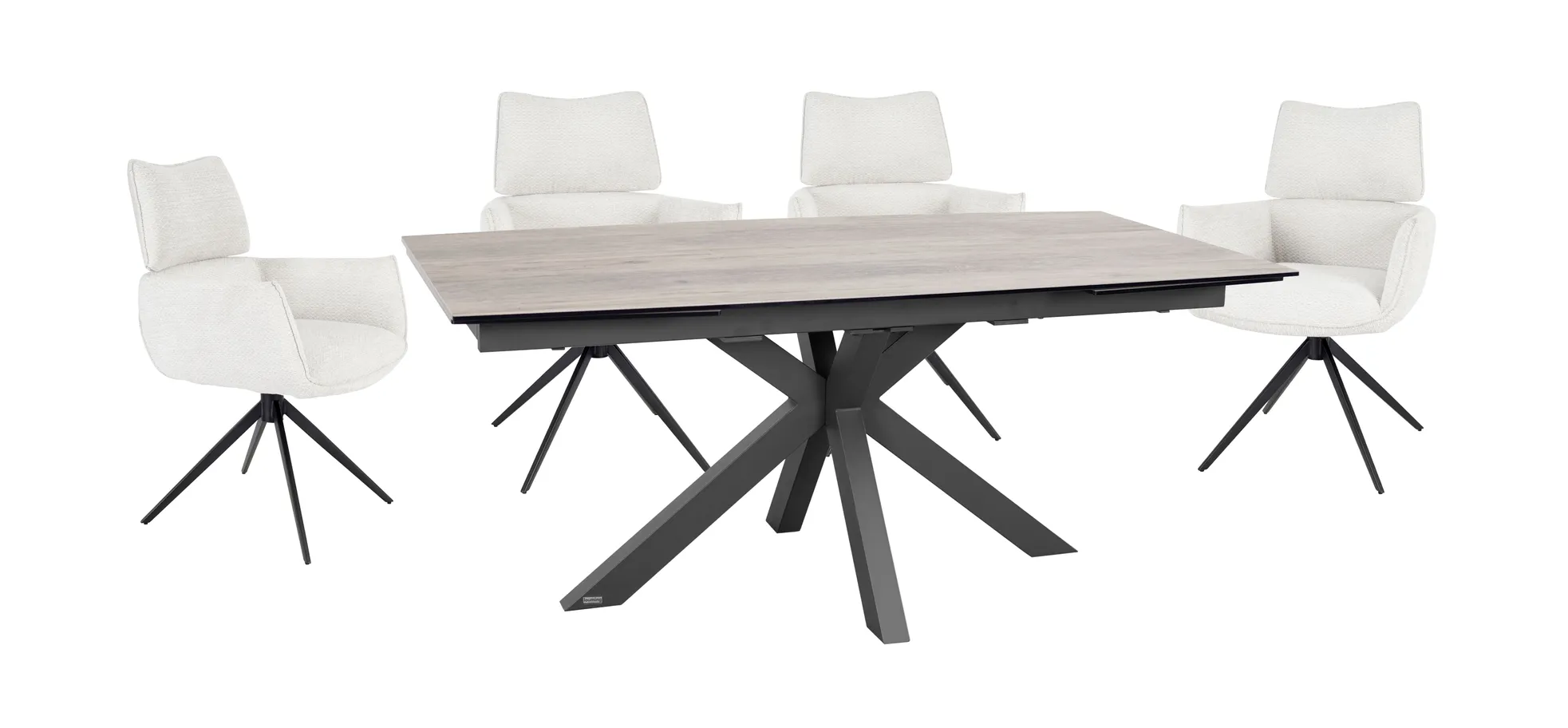 Armlehnstuhl, drehbar 360° autoreturn - Margit