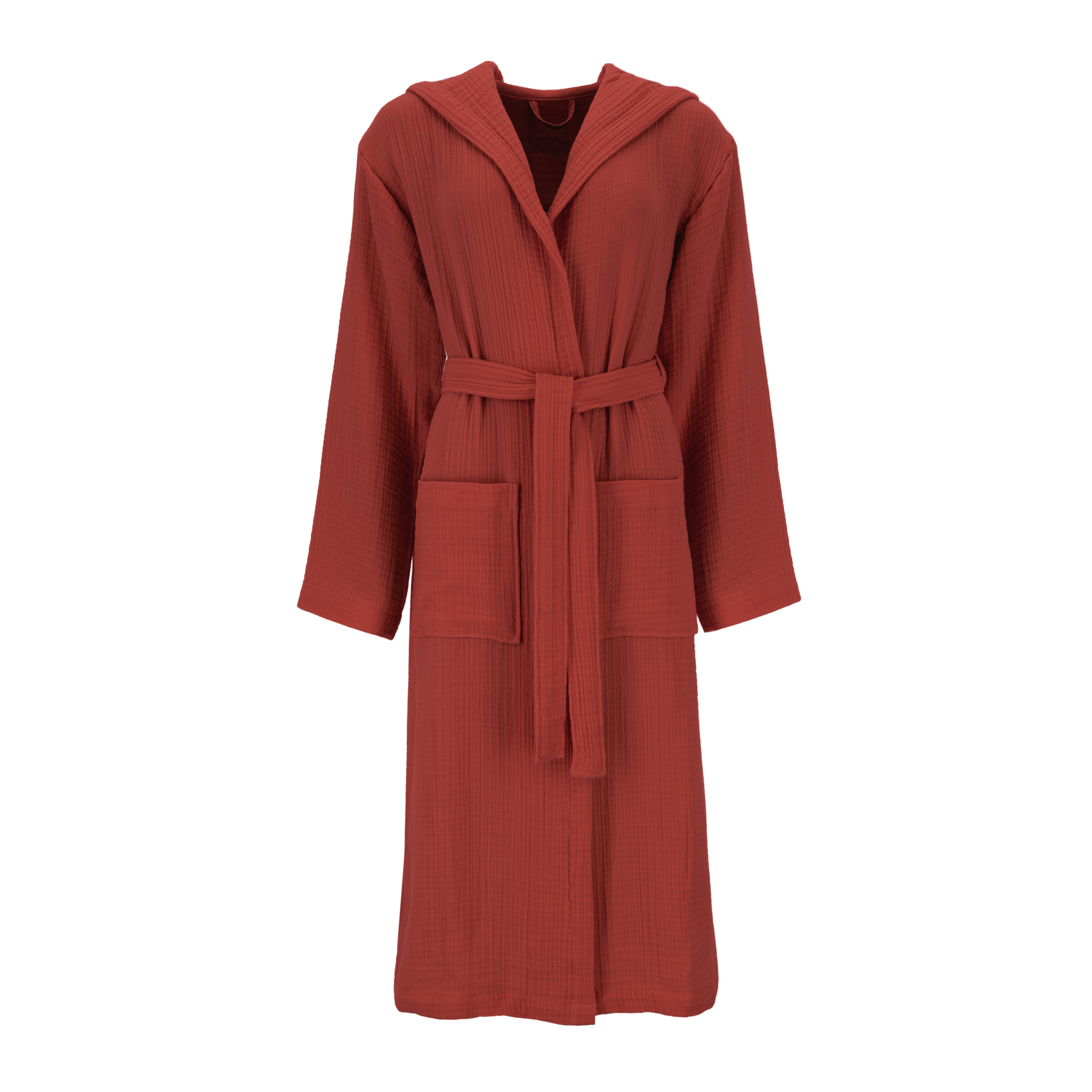 Unisex Musselin-Bademantel raw sugar L/XL - Mantel Silent