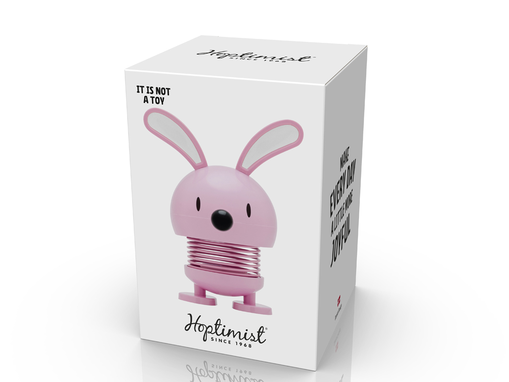 Hoptimist Bunny Light red