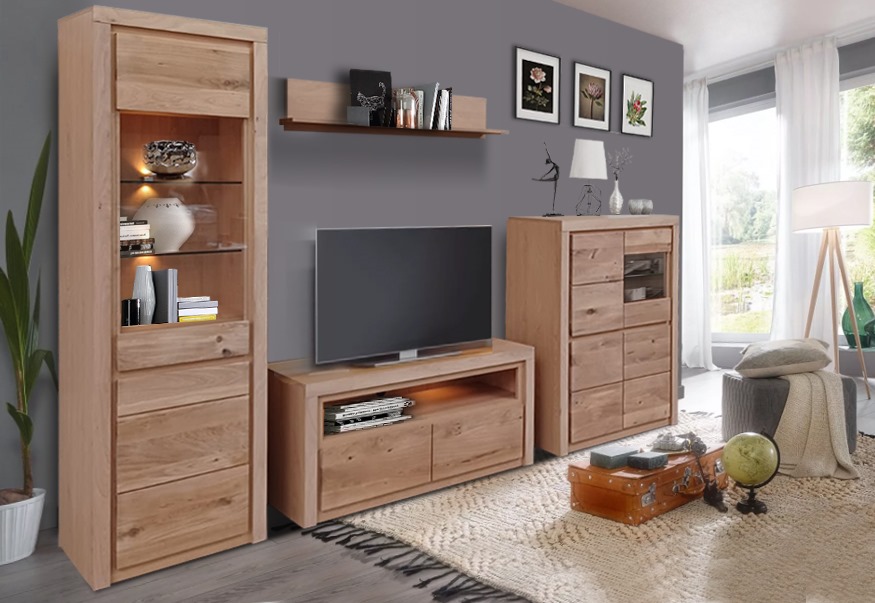Anbauwand 4tlg. - VIGO OAK