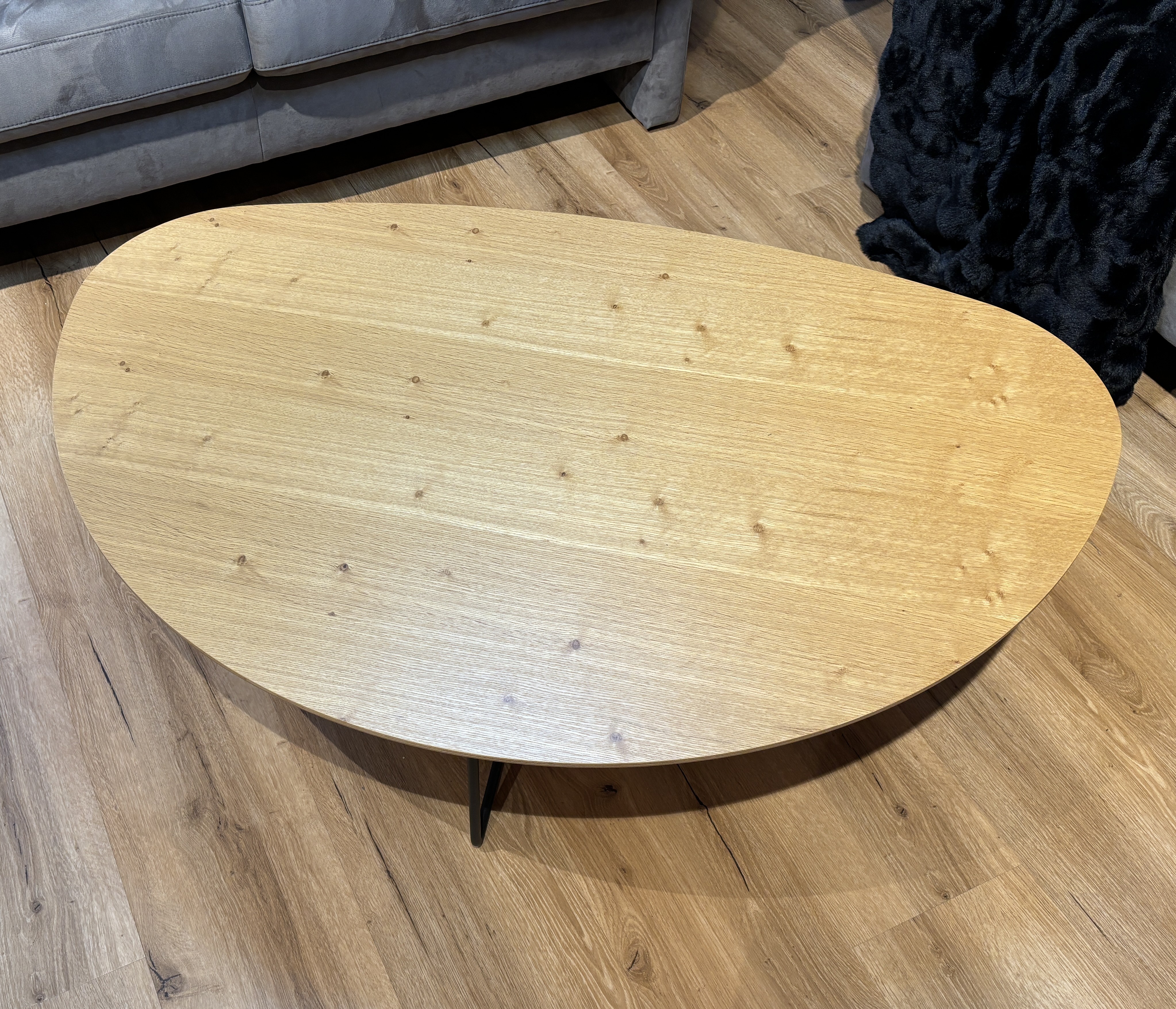 Couchtisch, Asteiche furniert - 7720/7721