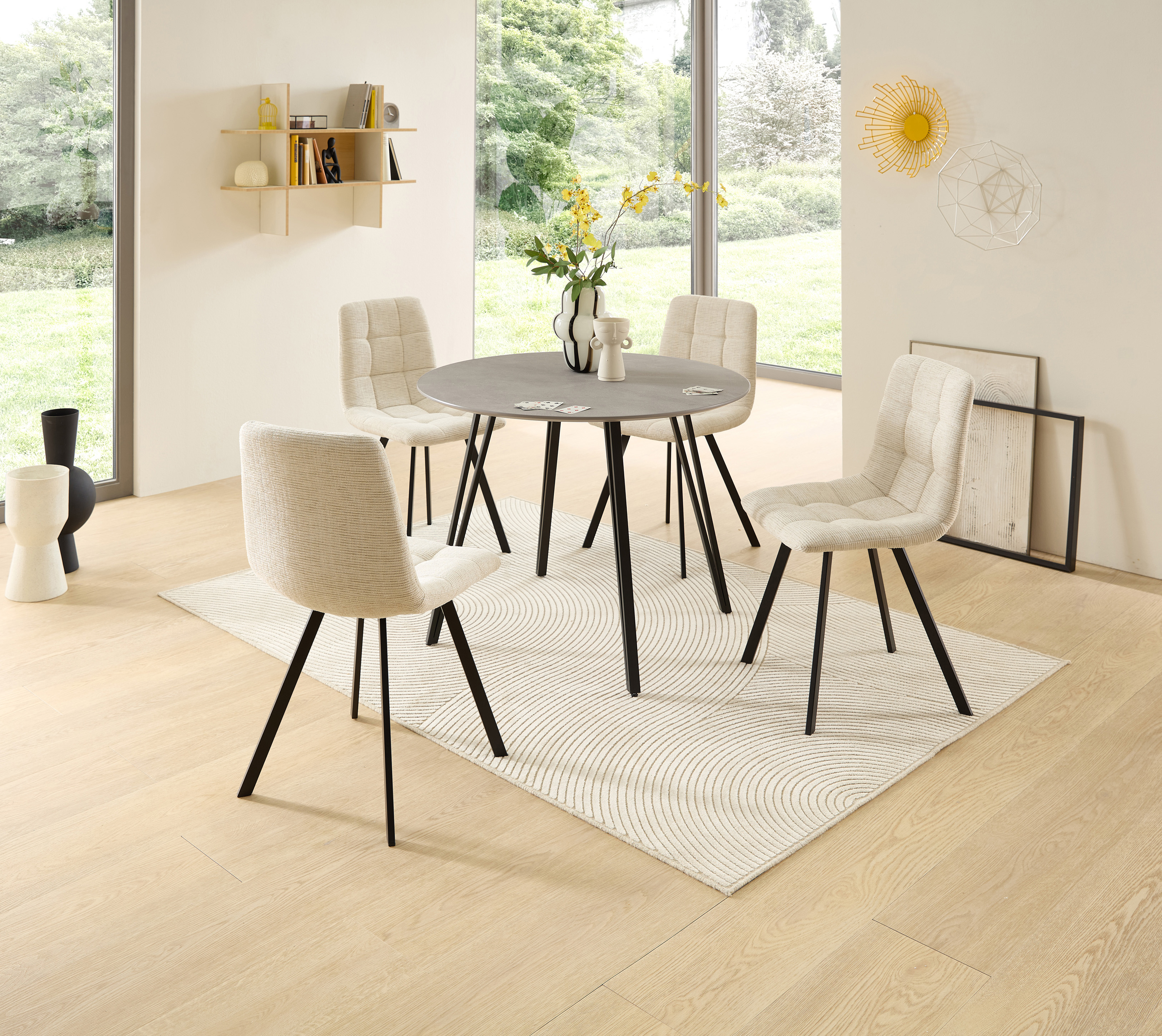 Stuhl, beige - MyStyle 4048