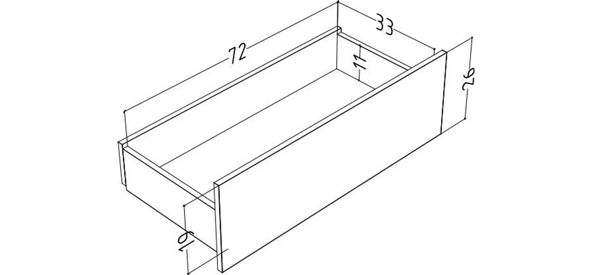 Lowboard - B ca. 169 cm, Weiß, Asteiche, Schwarz