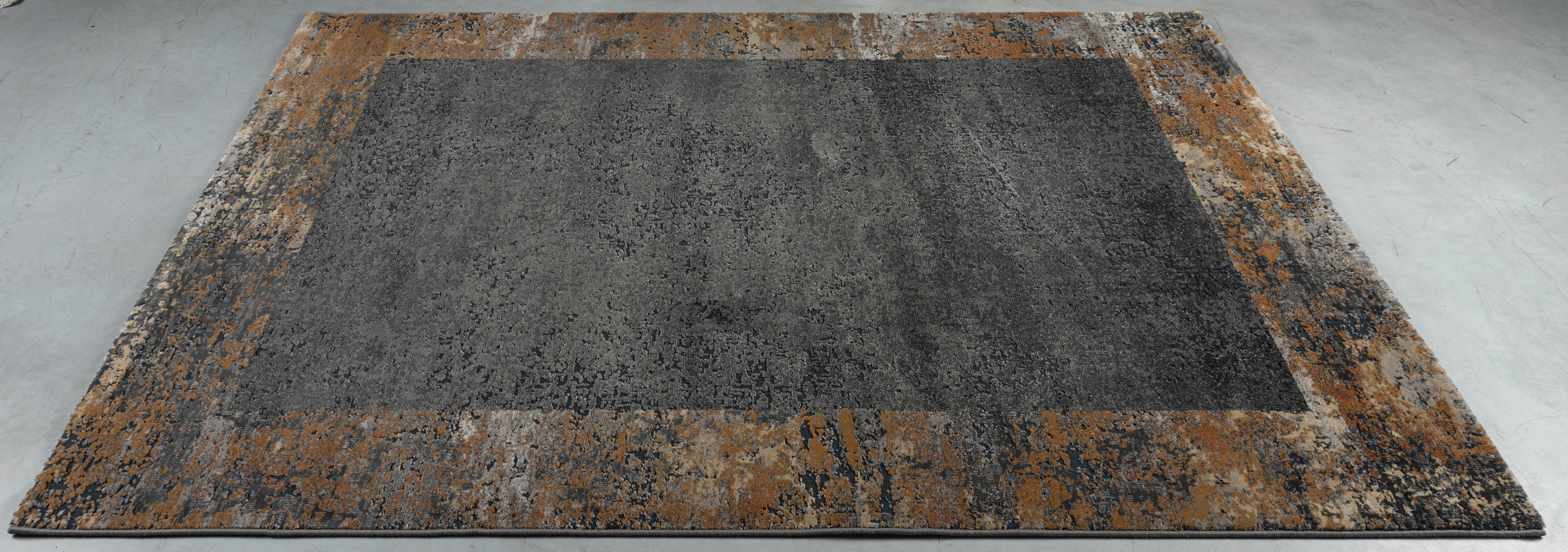 Webteppich, grau-braun, 200x290 cm - Ranyon