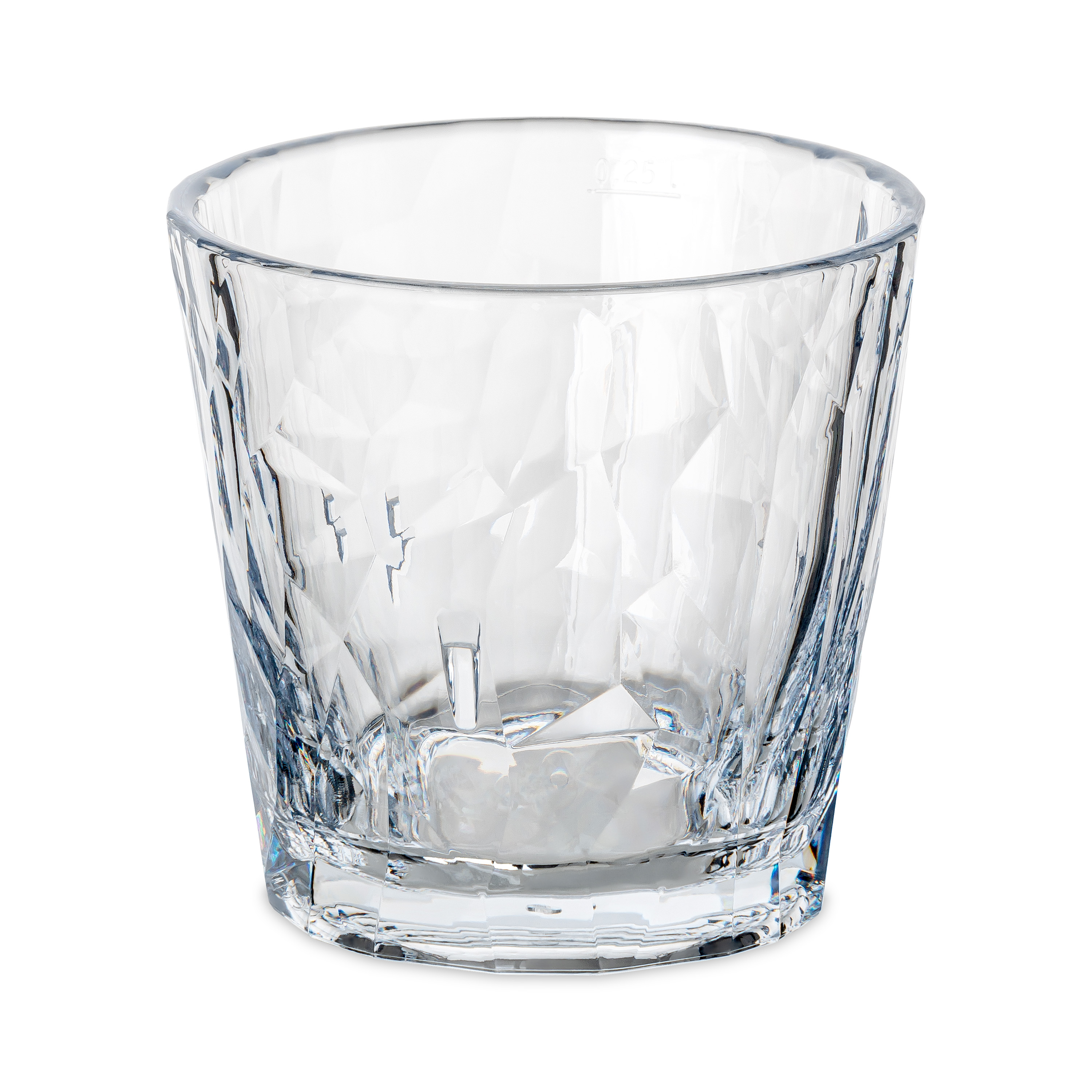 Superglas 250ml, crystal clear, 2-er Set - bruchfest, spülmaschinengeeignet, 100% CO2-neutral