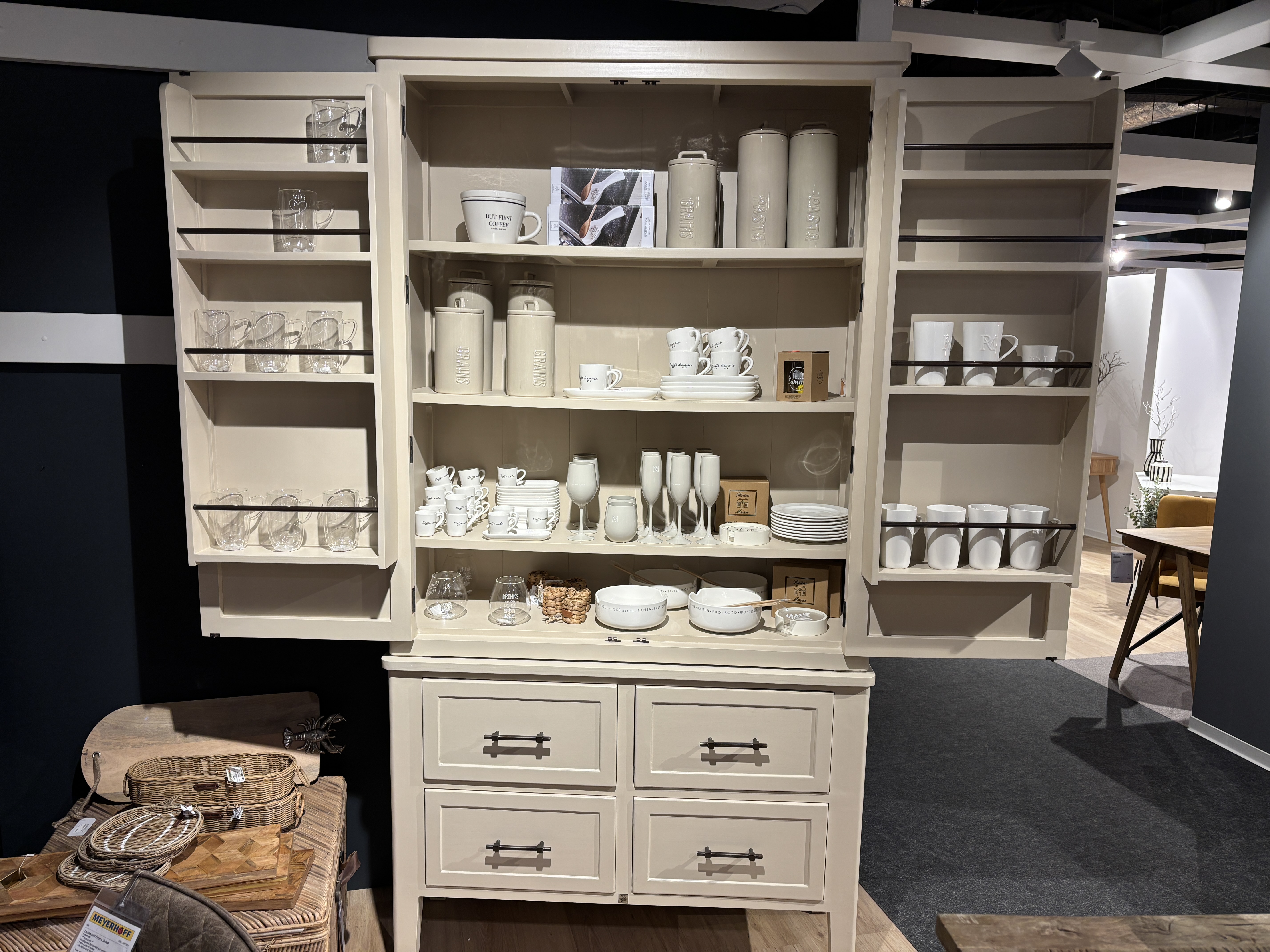 Buffetschrank South Hampton, weiß - FURNITURE
