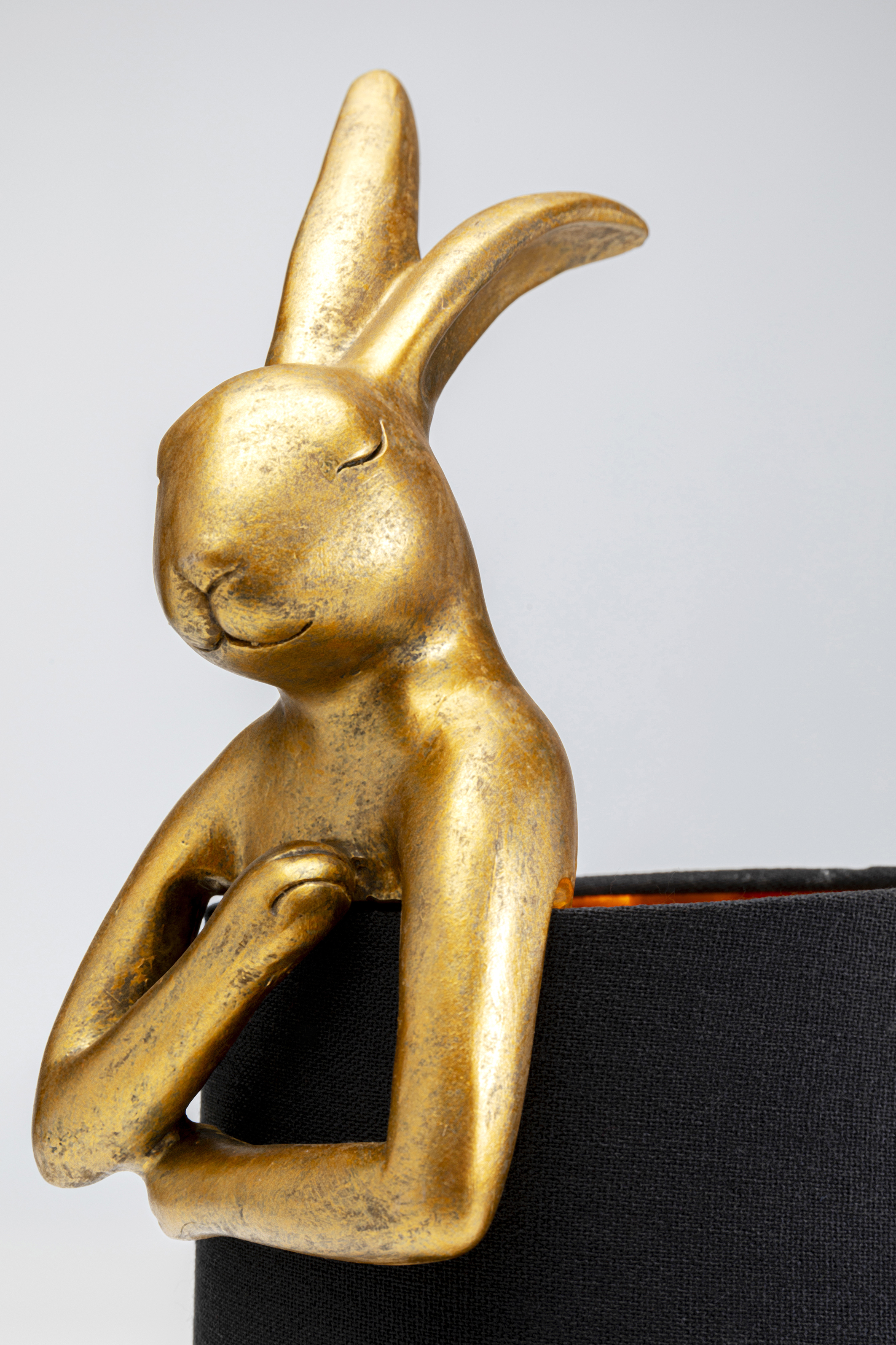 Tischleuchte Animal Rabbit, schwarz/gold - Leuchten