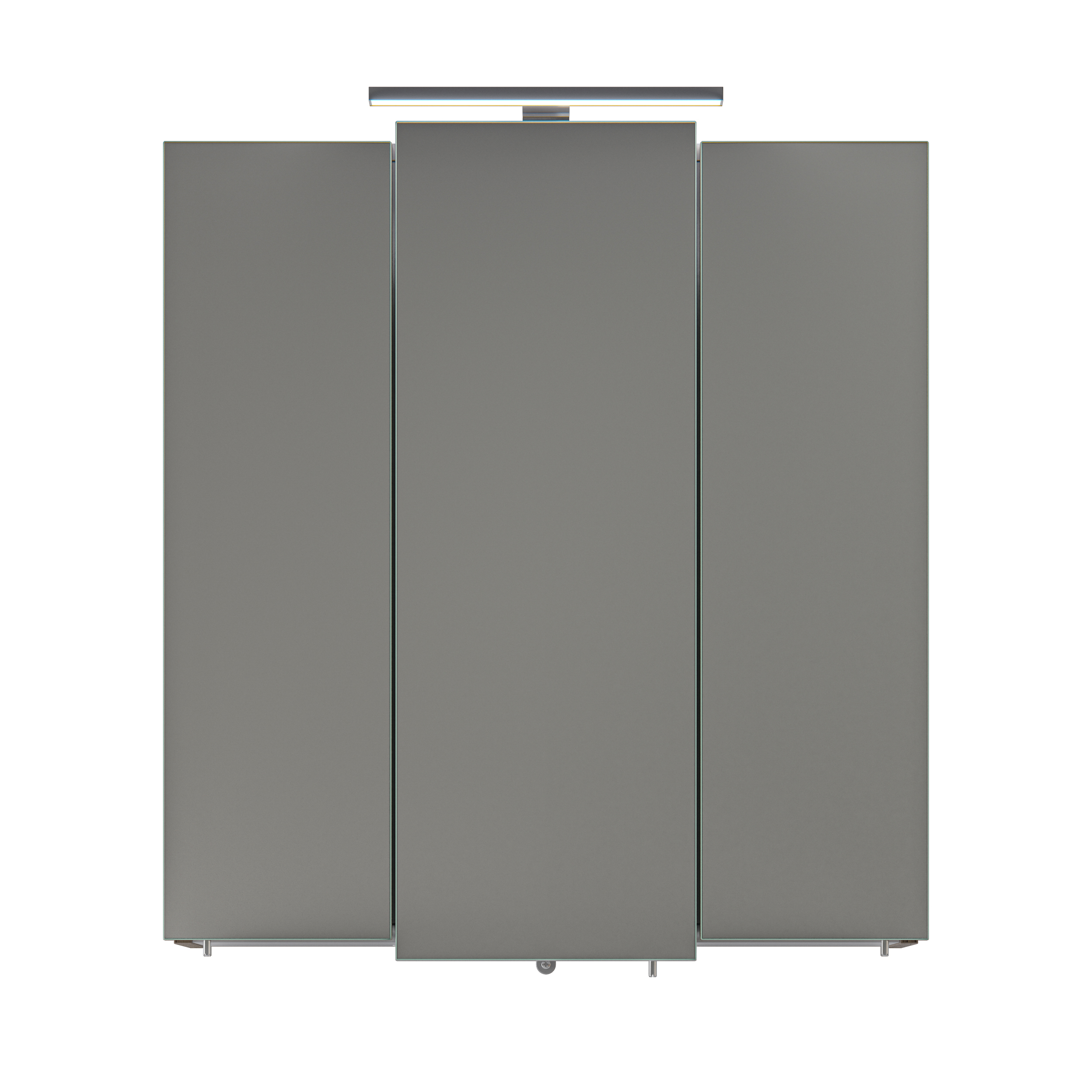 Spiegelschrank, Eiche, 3 Türen, LED L - QUICKSET - 919