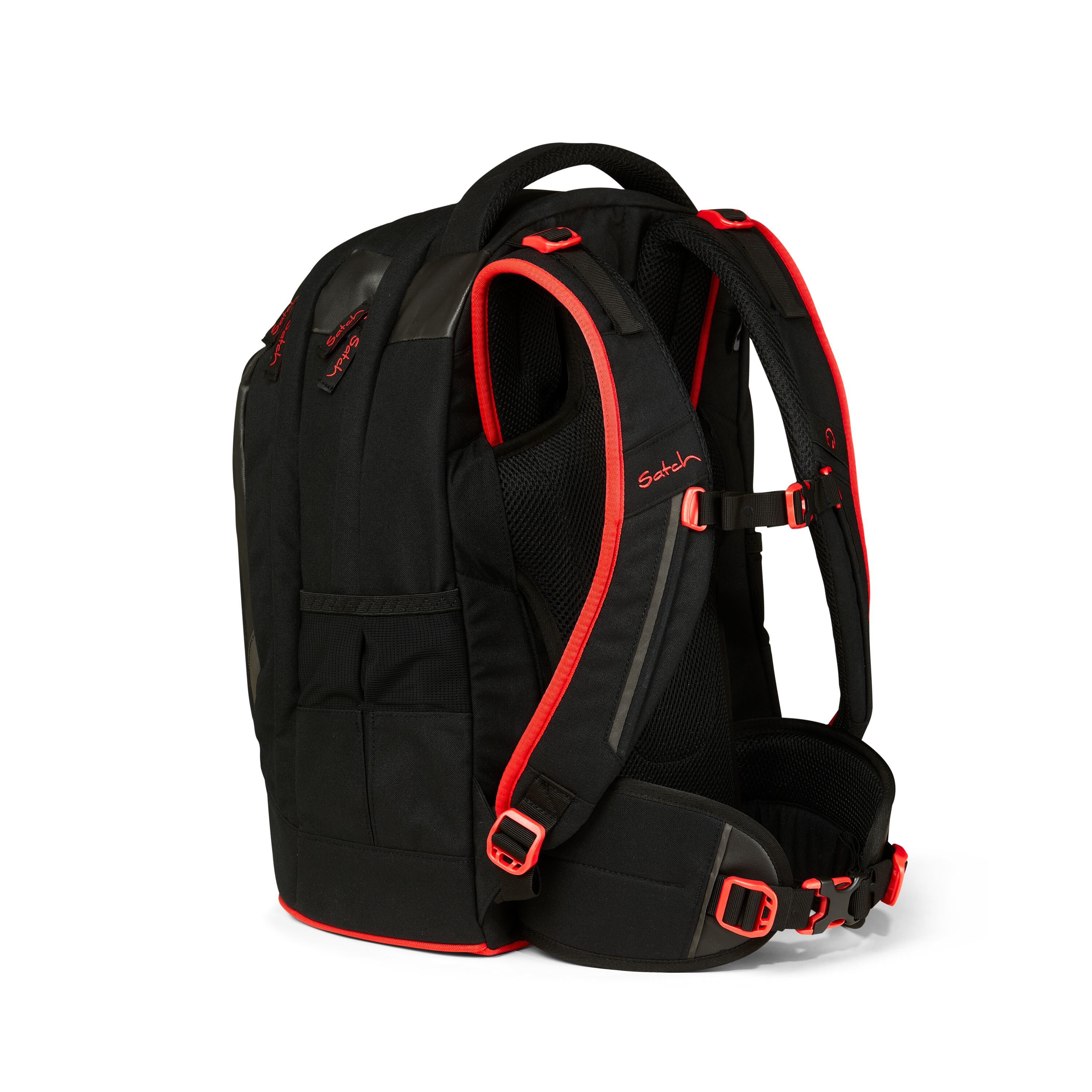 Schulrucksack Fire Phantom - schwarz