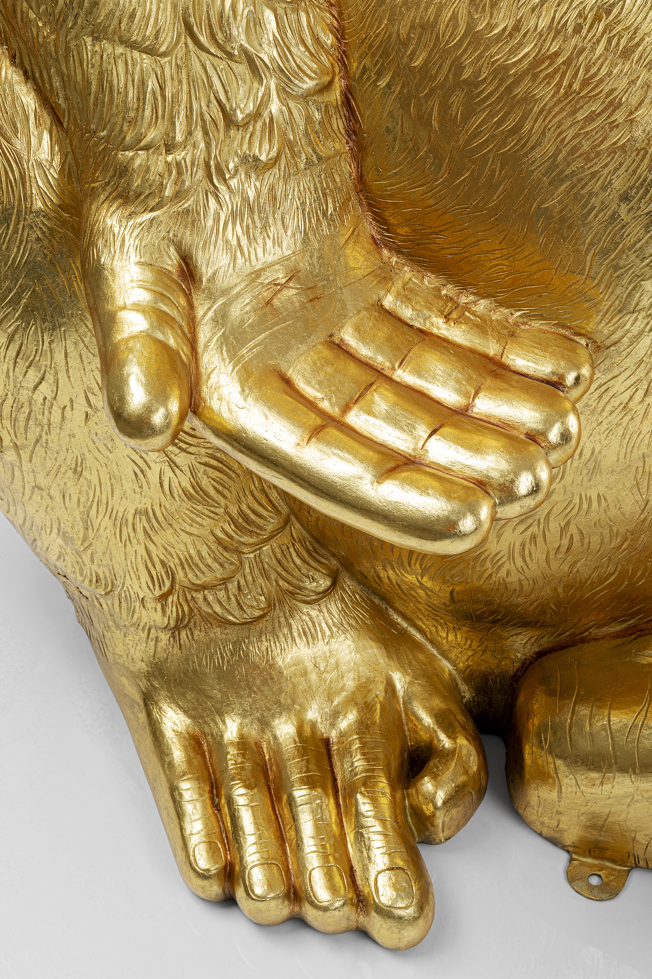 Deko Figur Gorilla XL, gold - Accessoires