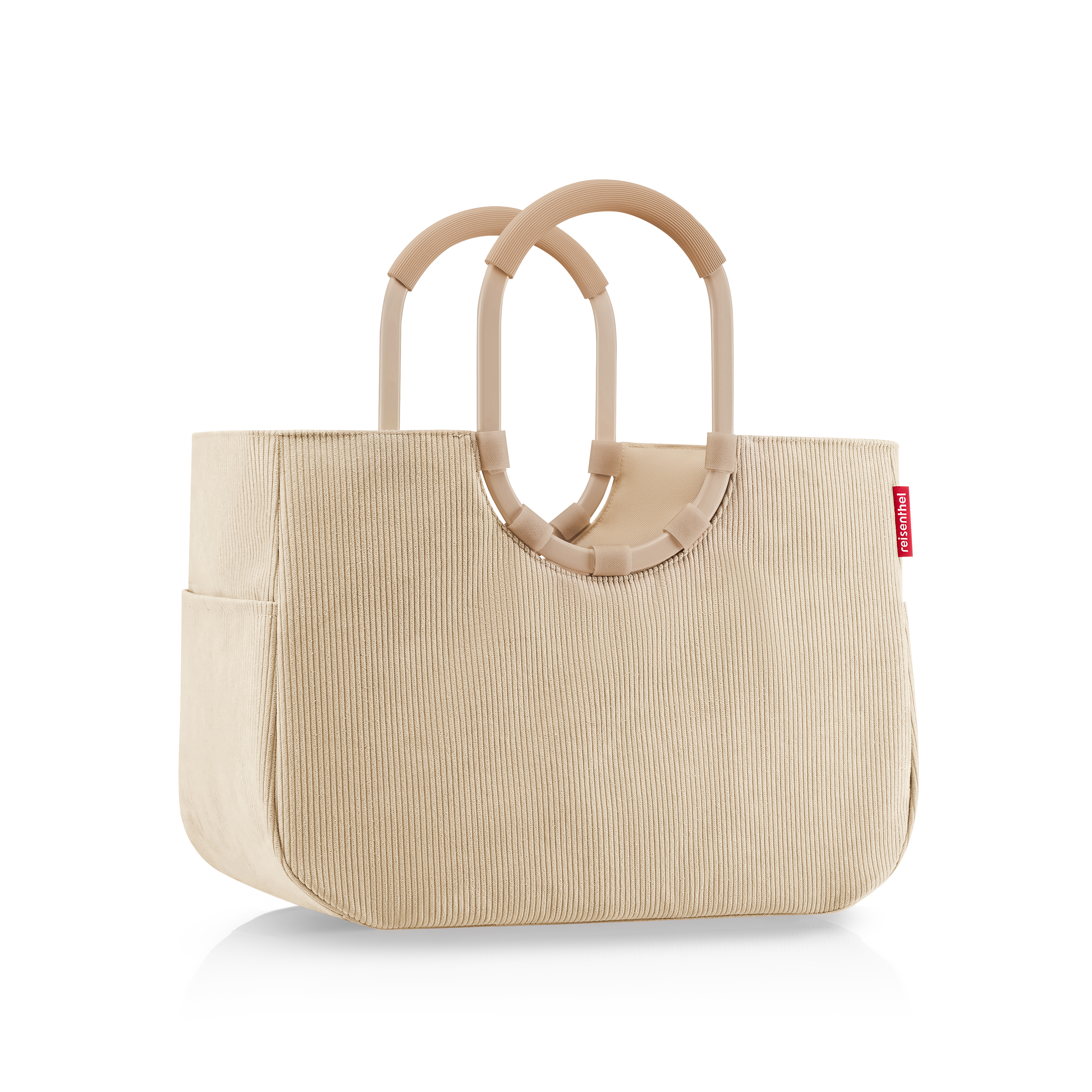 reisenthel, loopshopper L - cord sand
