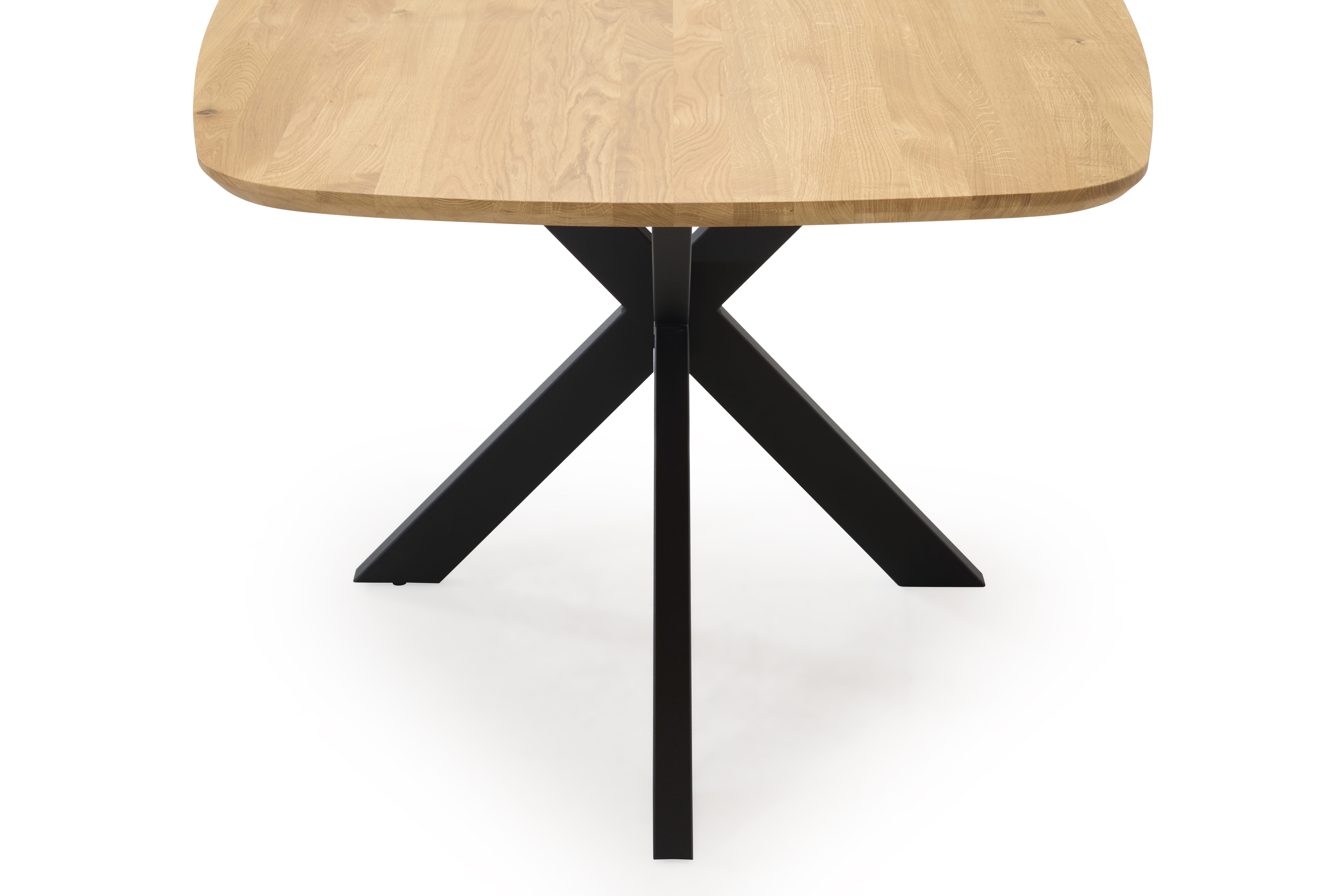 Esstisch, oval, Sternfuß, Eiche - MyStyle 4055