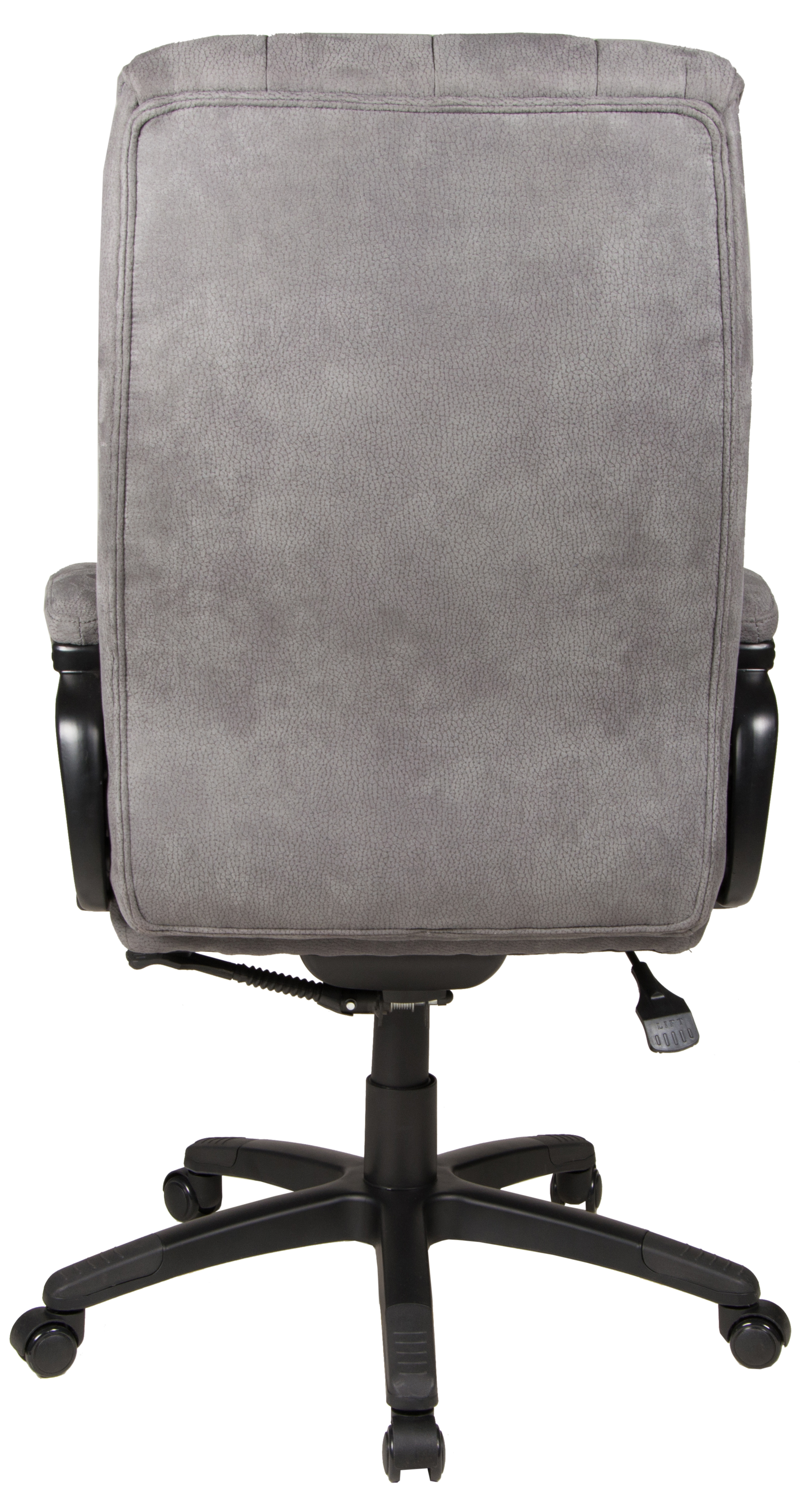 Drehstuhl mit Armlehnen, grau - Denir