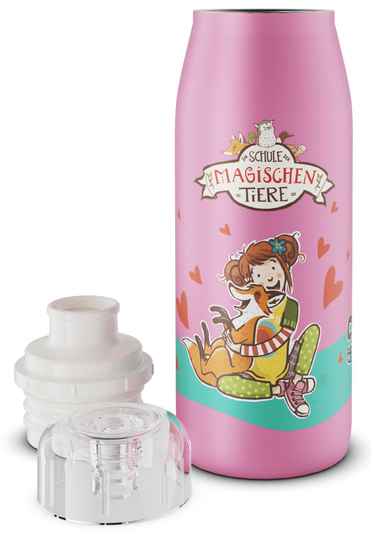 Isolier-Trinkflasche, ca. 0,65l, Magische Tiere - Kids ISO Bottle