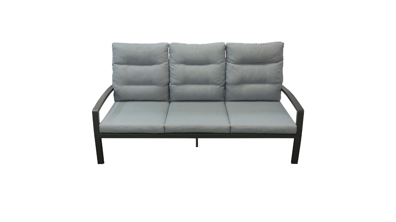 3er-Sofa, Outdoor, mit Sitzauflage - Bondino