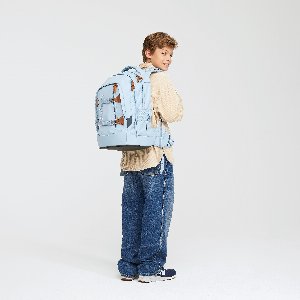 Satch Schulrucksack Nordic Ice Blue - Satch Pack