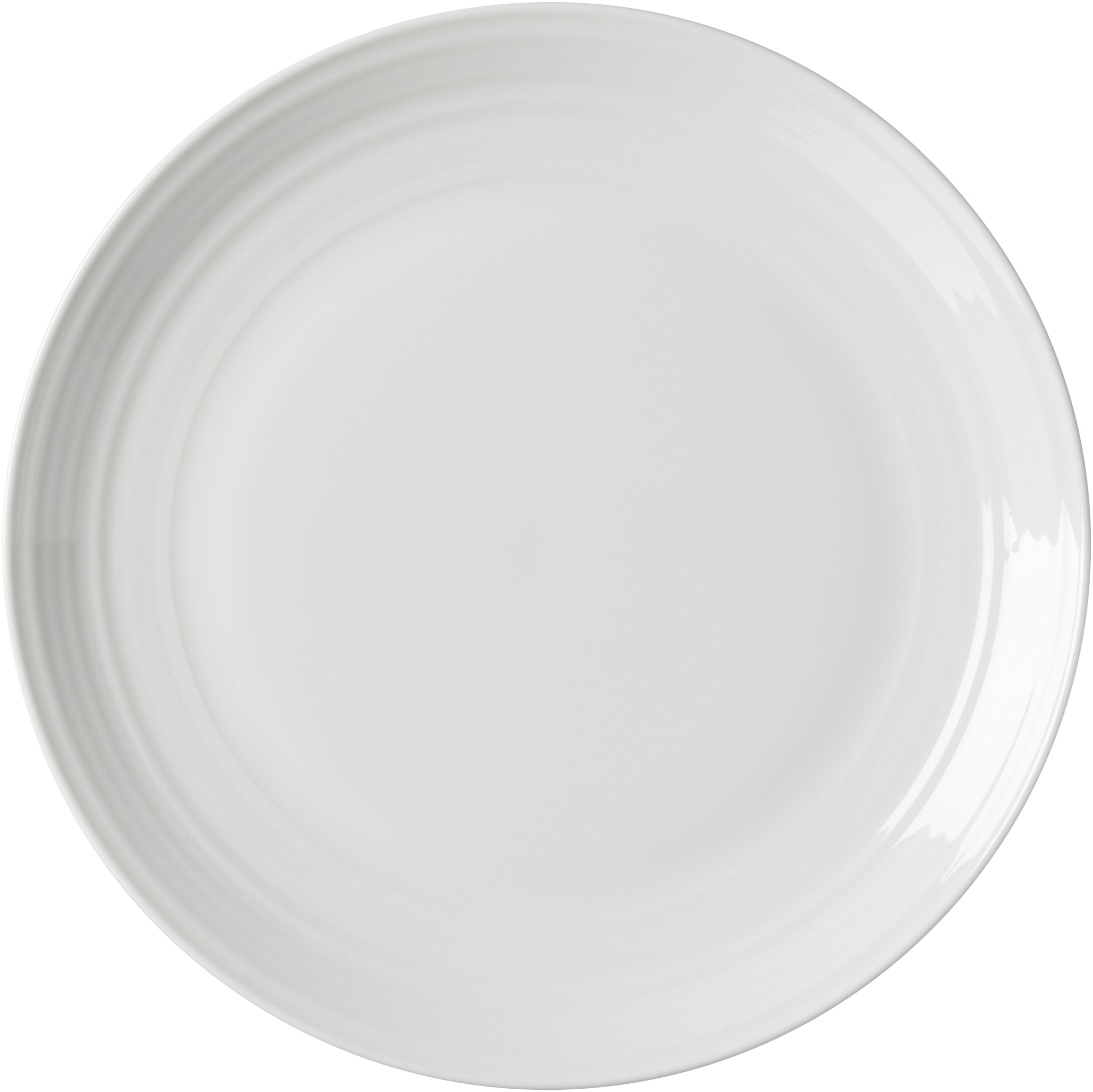 Dessertteller Levi Weiss 21 cm - Porzellan, spülmaschinenfest, rund, weiß
