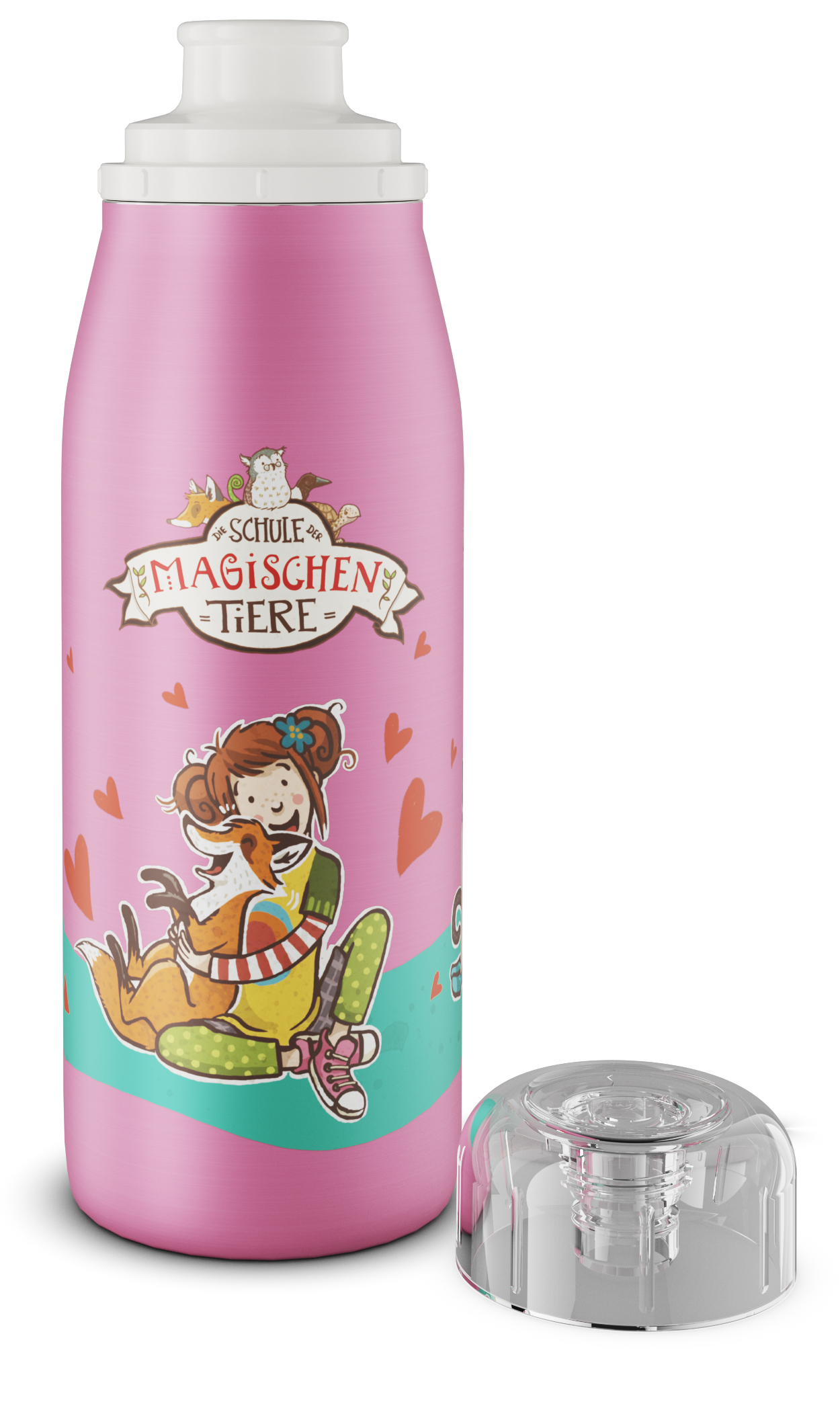 Isolier-Trinkflasche, ca. 0,65l, Magische Tiere - Kids ISO Bottle