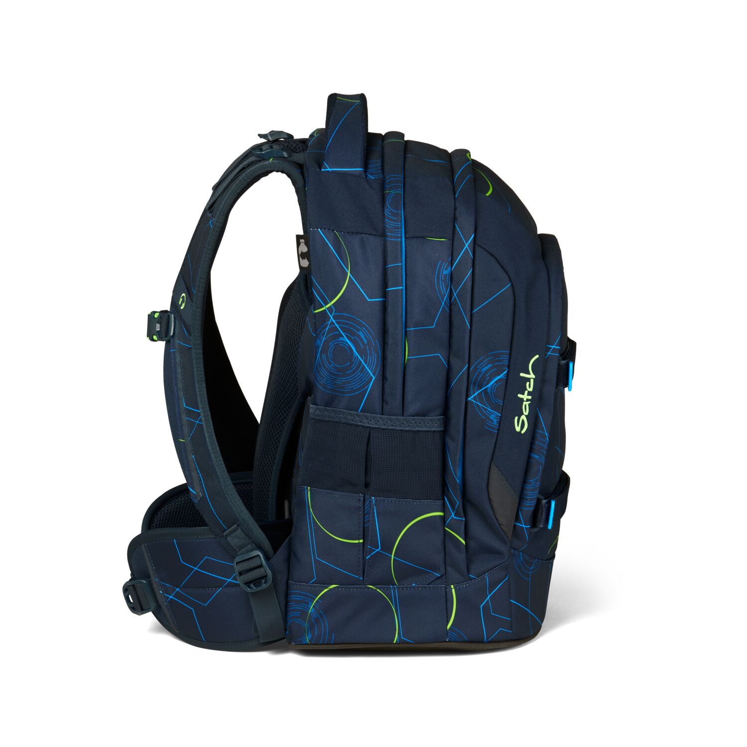 Schulrucksack Blue Tech - blau