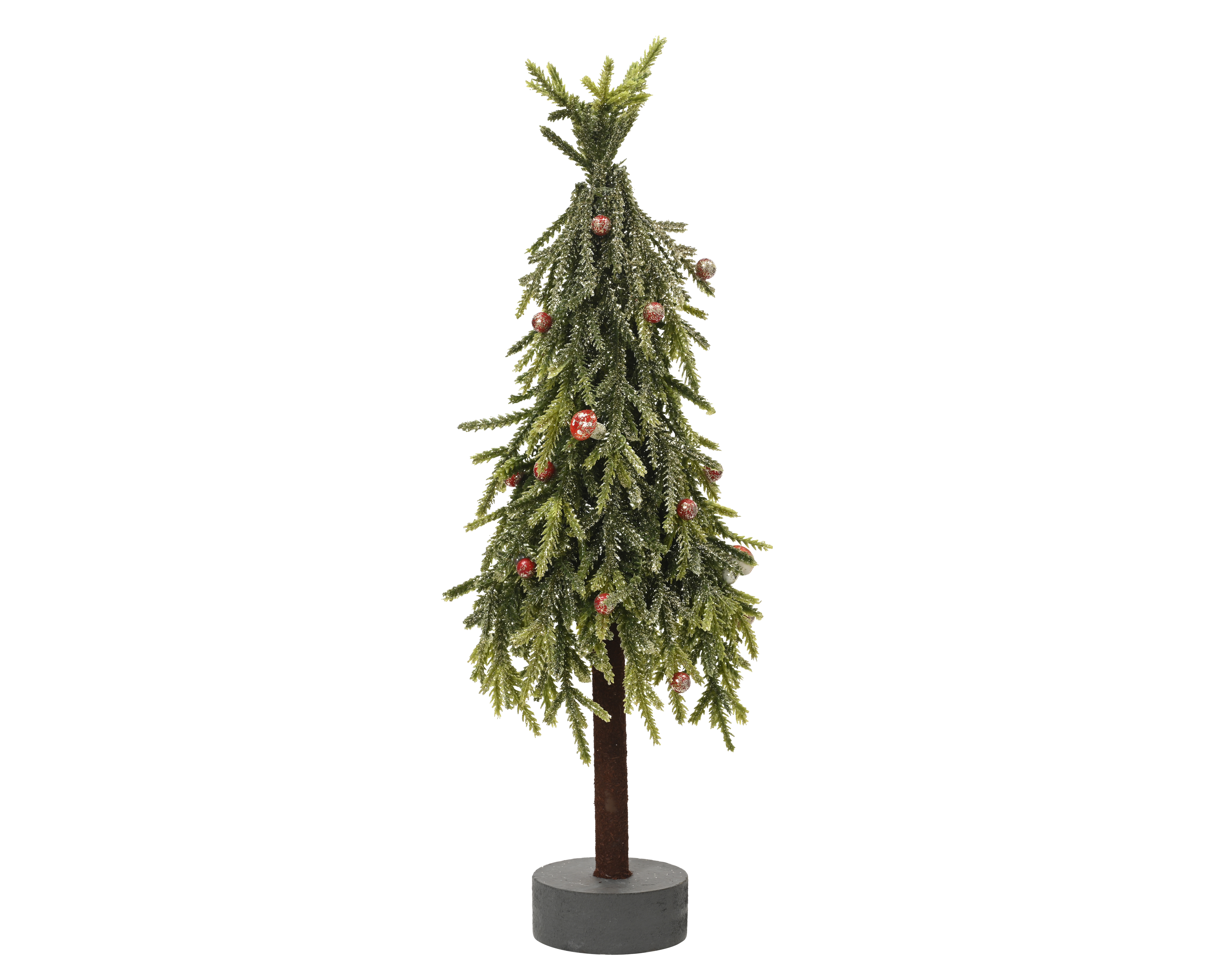 Aufsteller Mini-Baum - grün, Ø14.00-H45.00cm