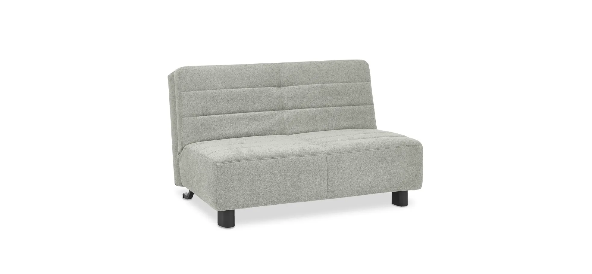 Faltsofa Easy - 2-Sitzer ohne Armlehne, ca. 140 cm inkl. Schlaffunktion, Stoff, Grau Faltsofa Easy - 2-Sitzer ohne Armlehne, ca. 140 cm inkl. Schlaffunktion, Stoff, Grau