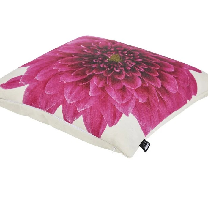 Kissenhülle KIKU 45x45cm Beige/Pink - 