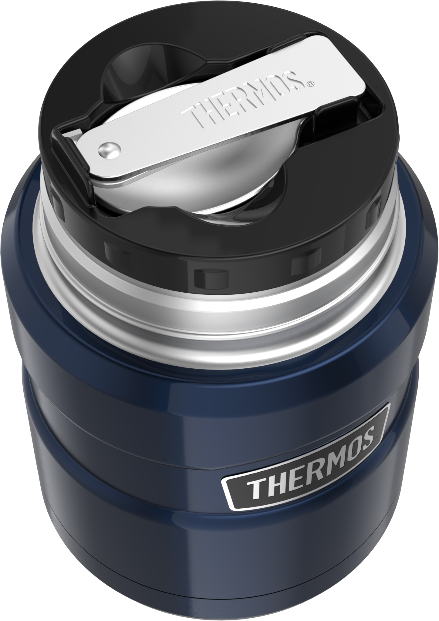 Speisegefäß, ca. 0,47l, blau - THERMOS