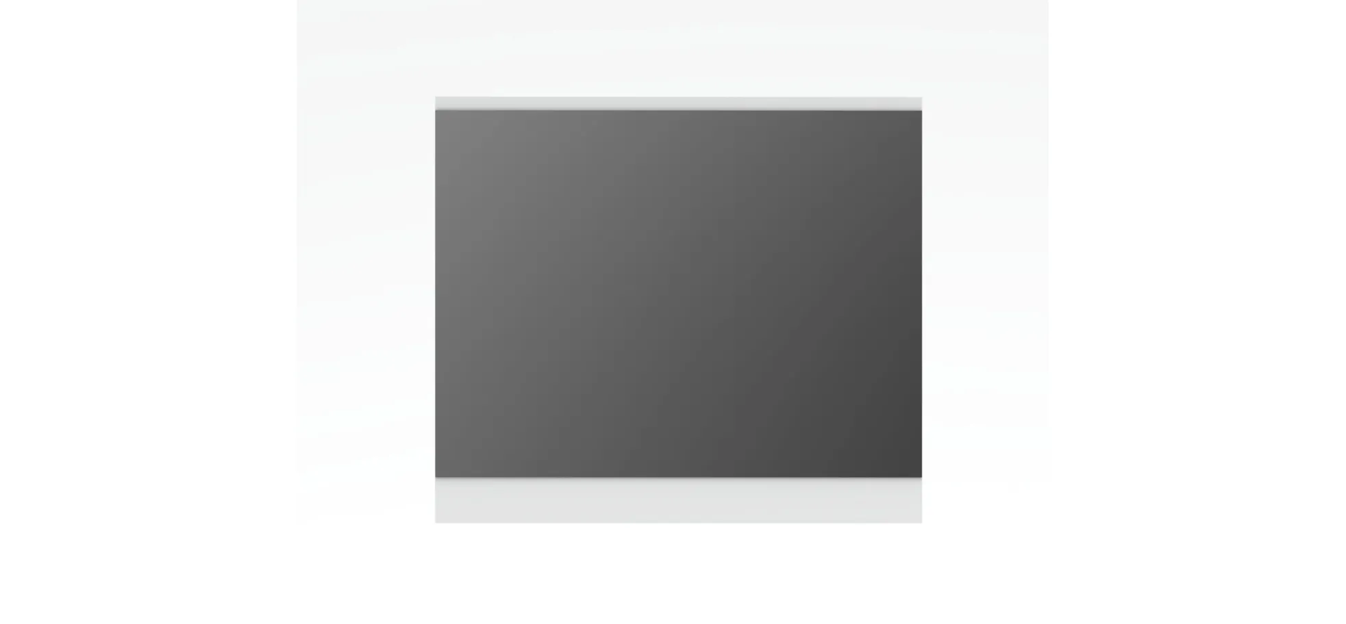 Spiegel - LB ca. 80x70 cm, Weiß