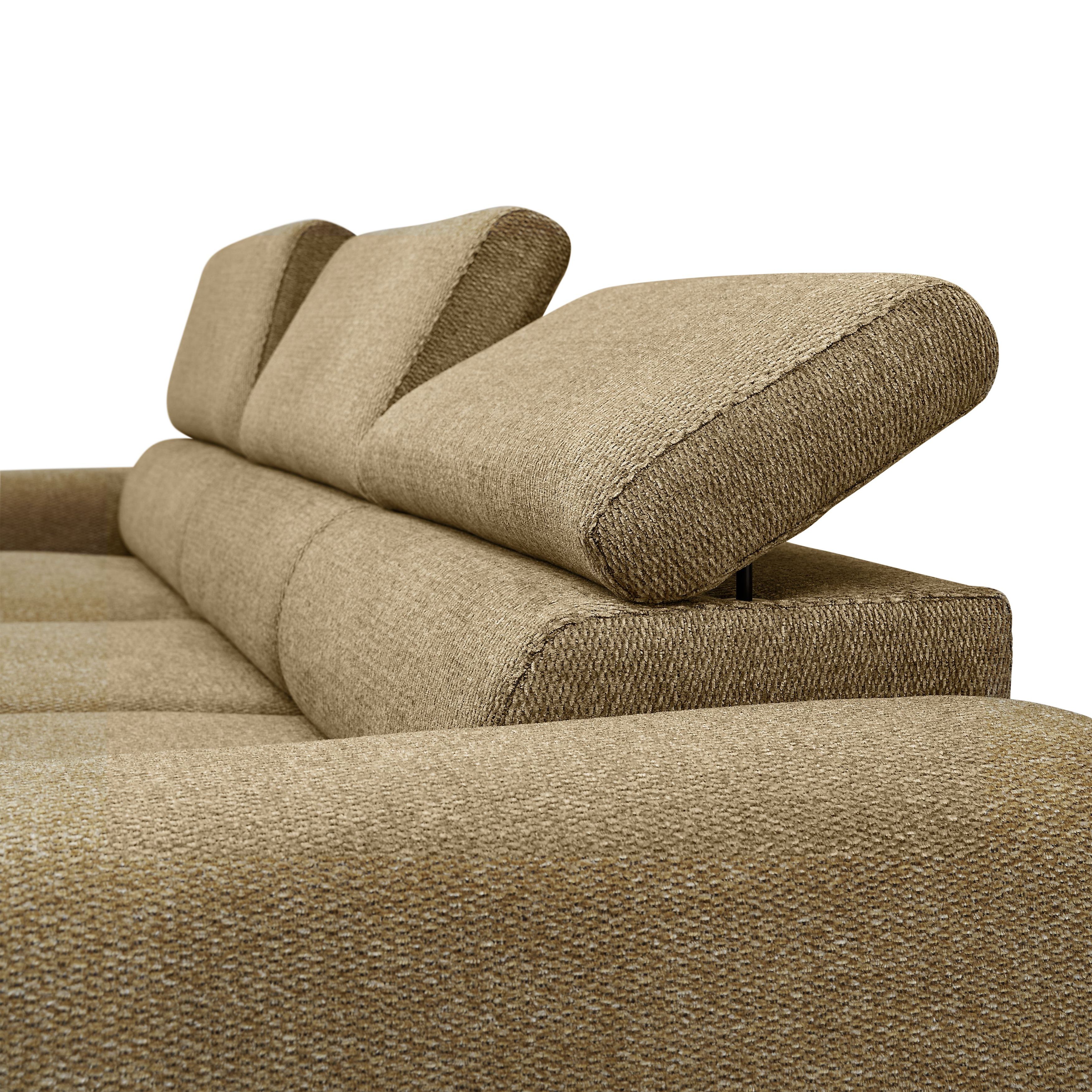 Ecksofa, honey mustard - Wanessa