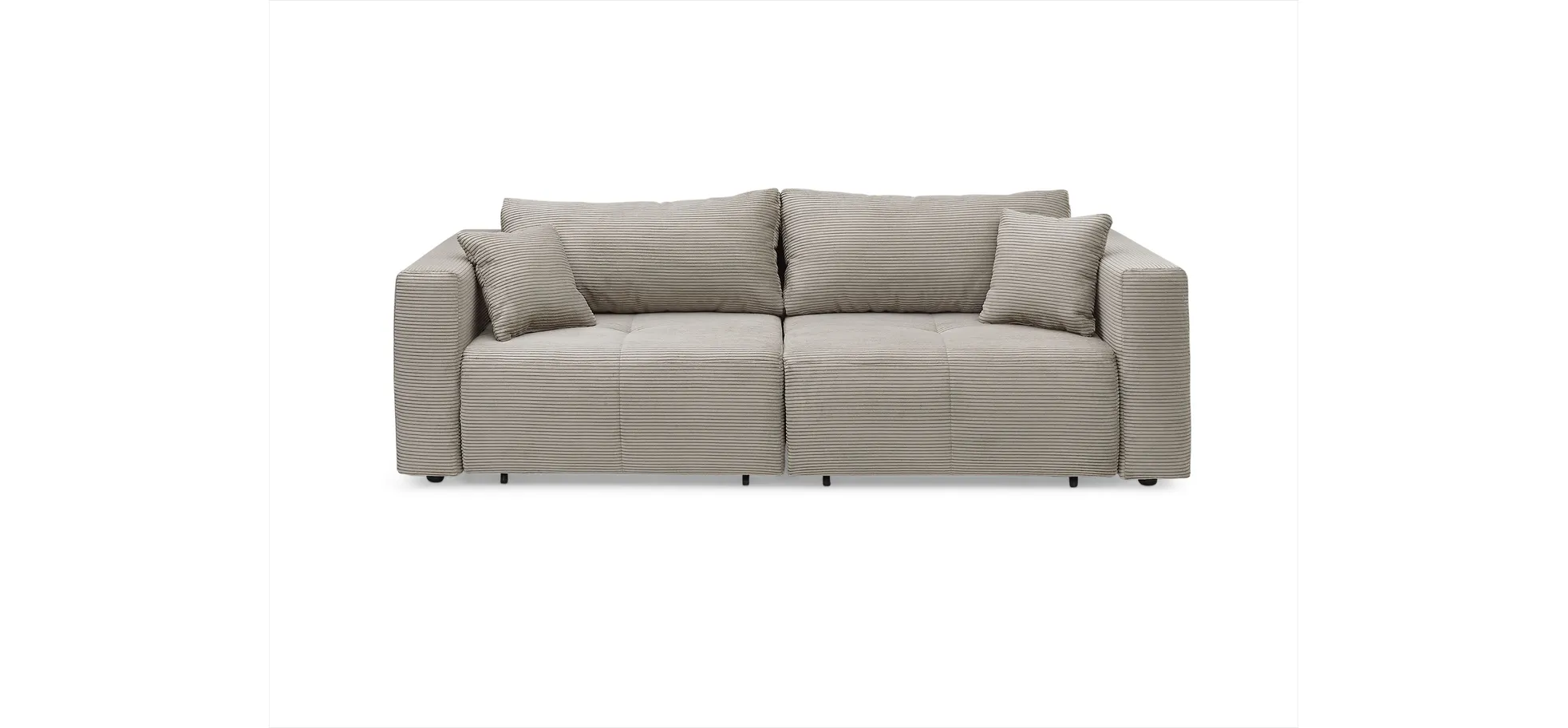 Megasofa Juless, mit Liegefläche, - Juless